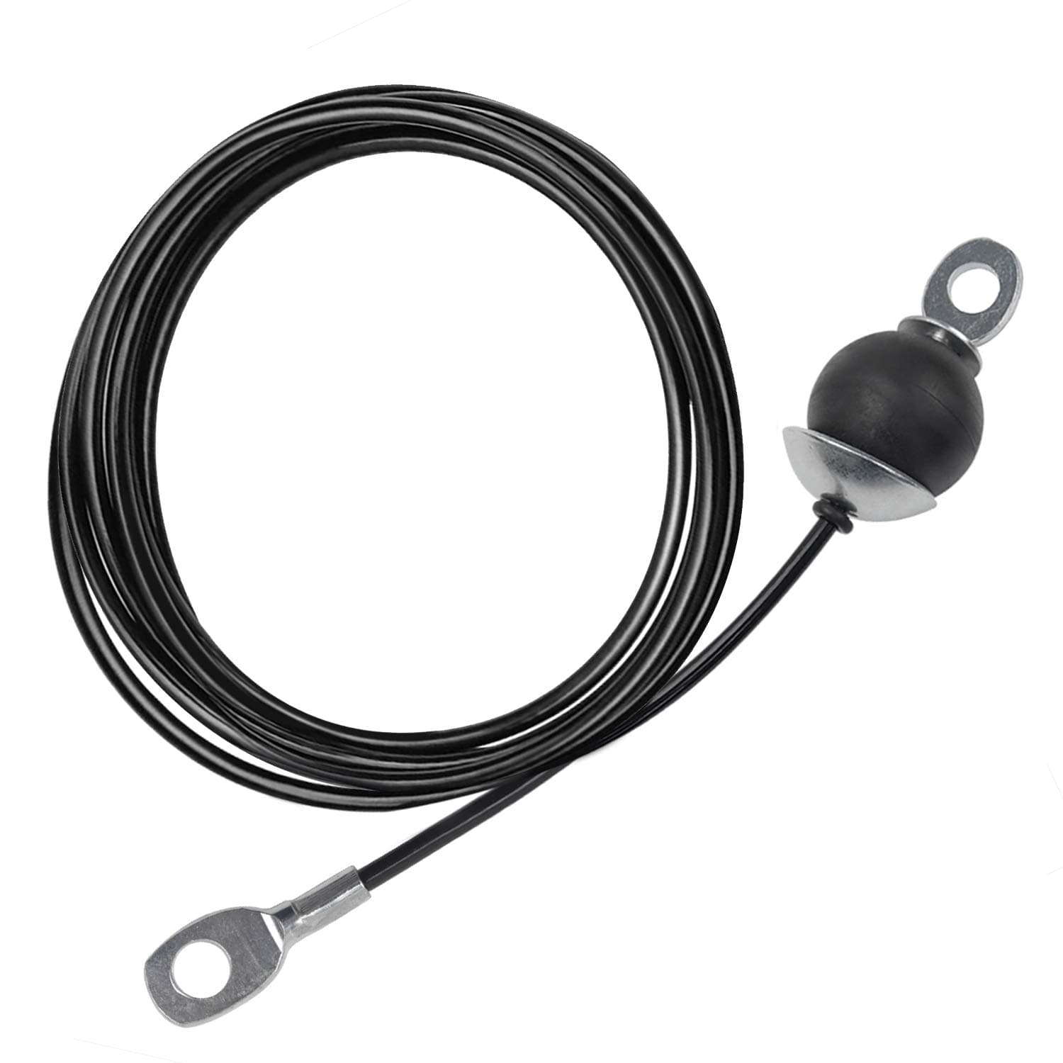 Fitness Steel Cable, Heavy Duty Steel Wire LAT and Lift Pulldown Pulley System Home Gym Cable Accessories