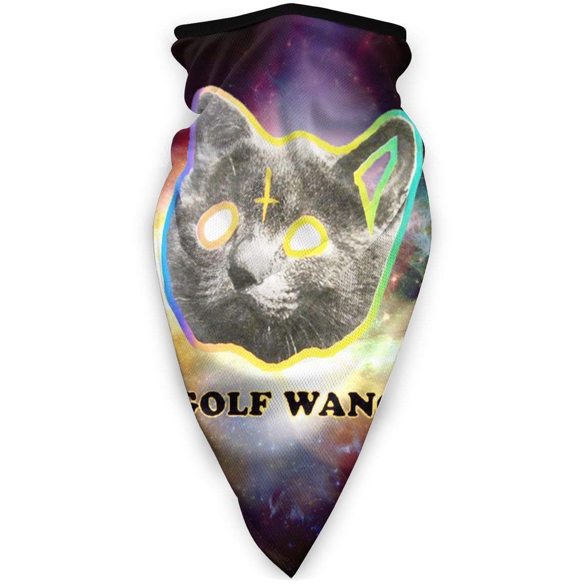 NA Balaclava Windproof Face Mask OFWGKTA Golf Wang Cat Bandanas Protection Face Anti Dust Pollution Neck Gaiter Outdoor