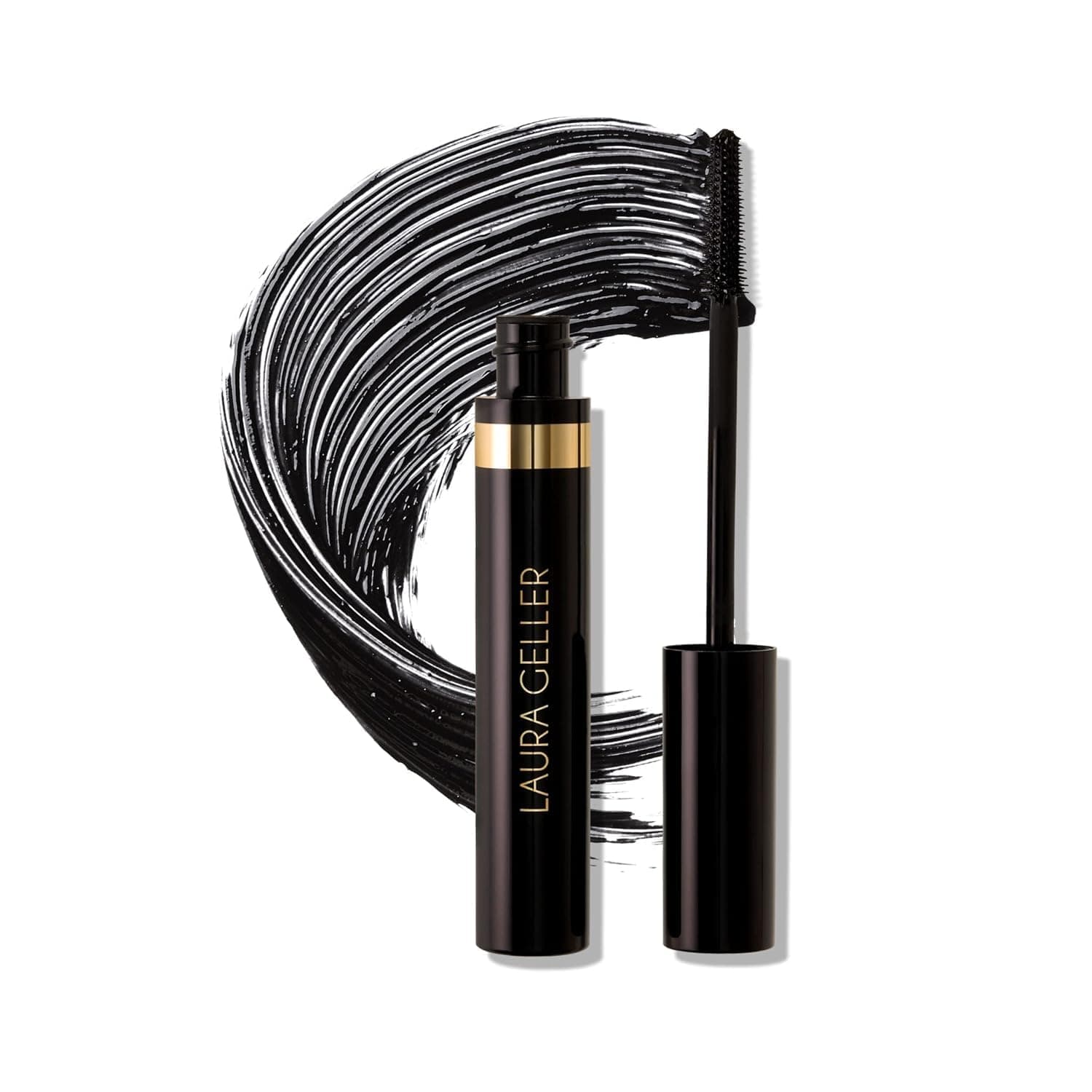 - Kajal Longwear Mascara - Lengthening, Defining, Curling, Buildable Formula Eye Makeup - Innovative Curling Brush - 1 count