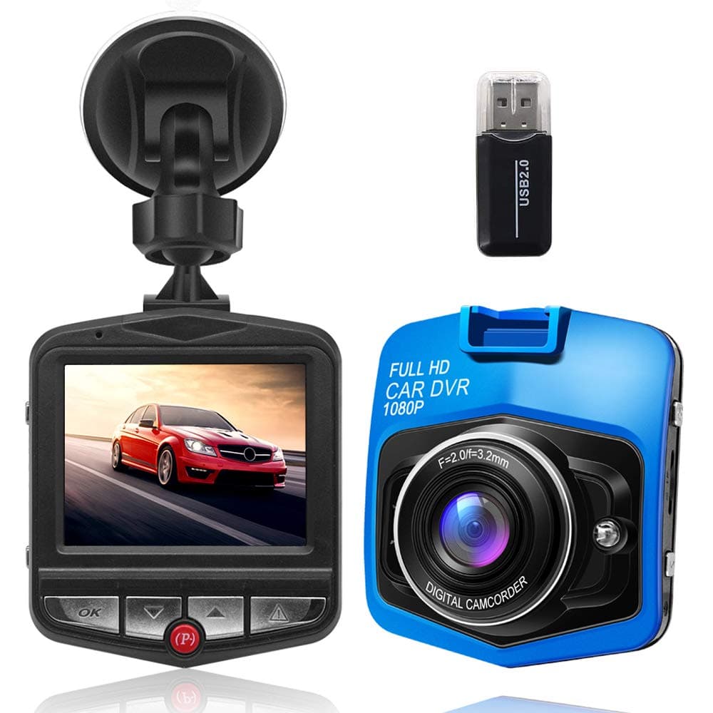 Upgraded Dash Cam Car Camera 1080P FHD Car DVR Dashboard Camera Video Recorder with Night Vision,G-sensor,Loop Recording,Motion Detection and Parking Monitor