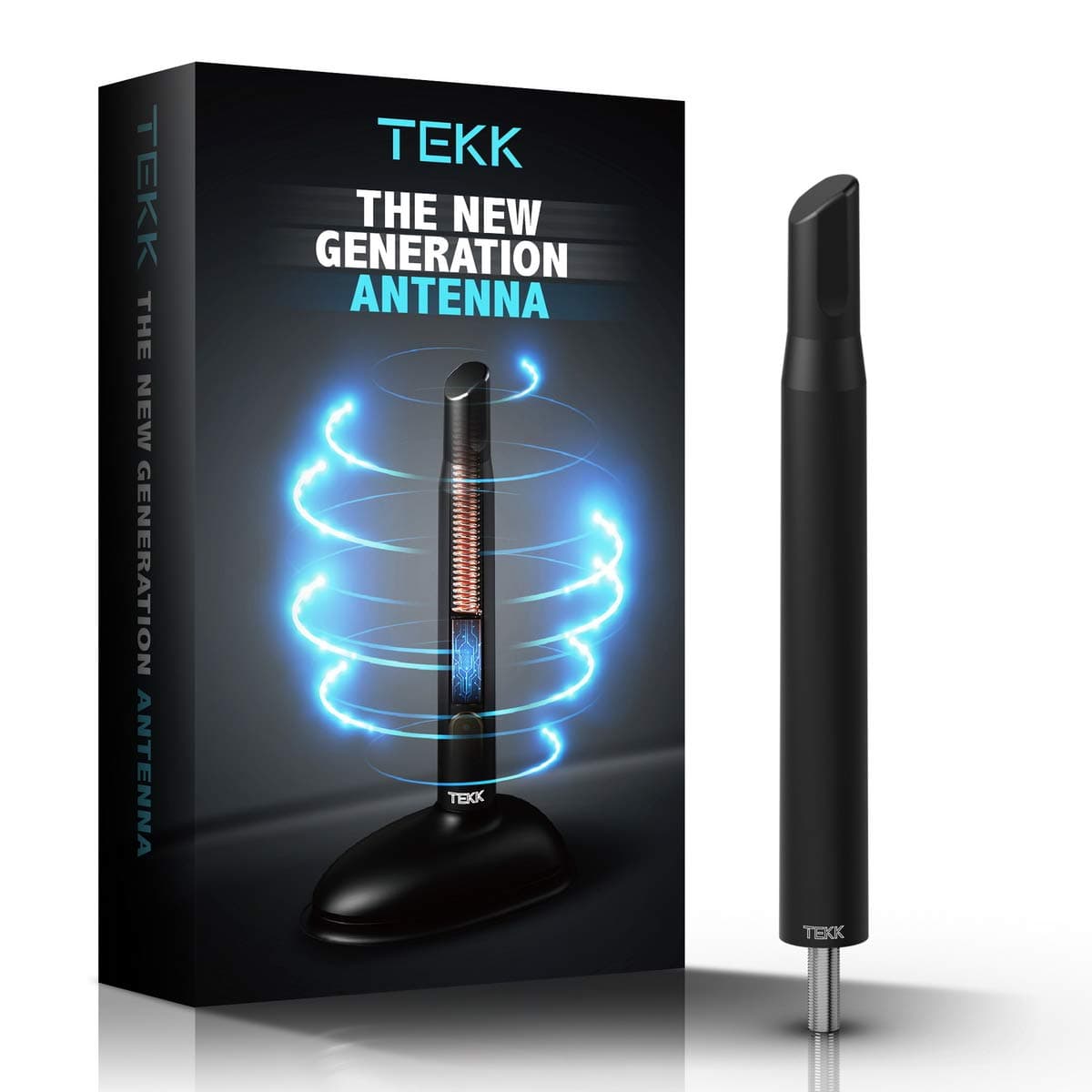 TEKK Short Antenna Compatible with FJ Cruiser 07-2015 | Designed for Optimized FM/AM Reception