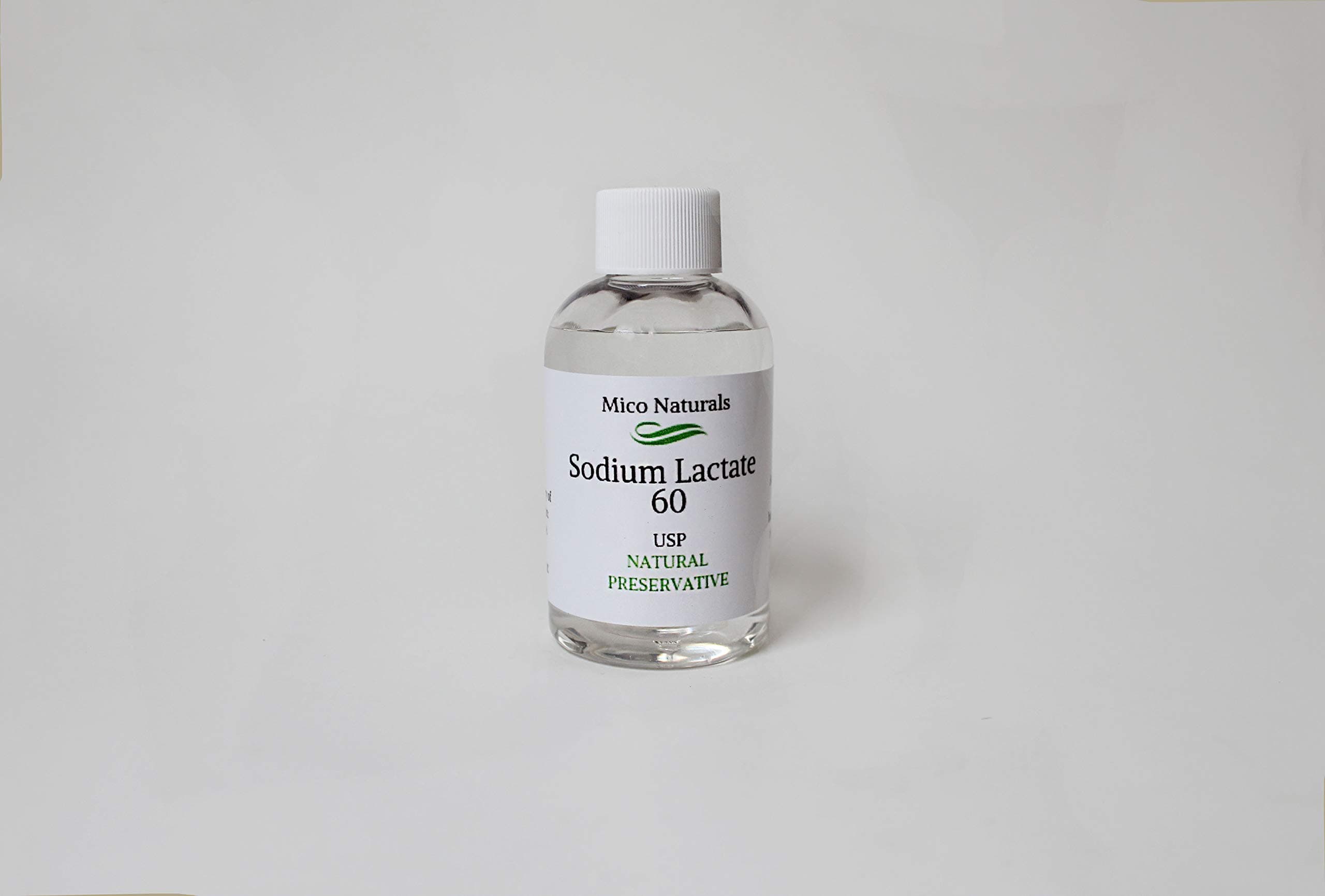 Sodium Lactate 60 USP Natural Preservative 5 oz by Mico Naturals Co.