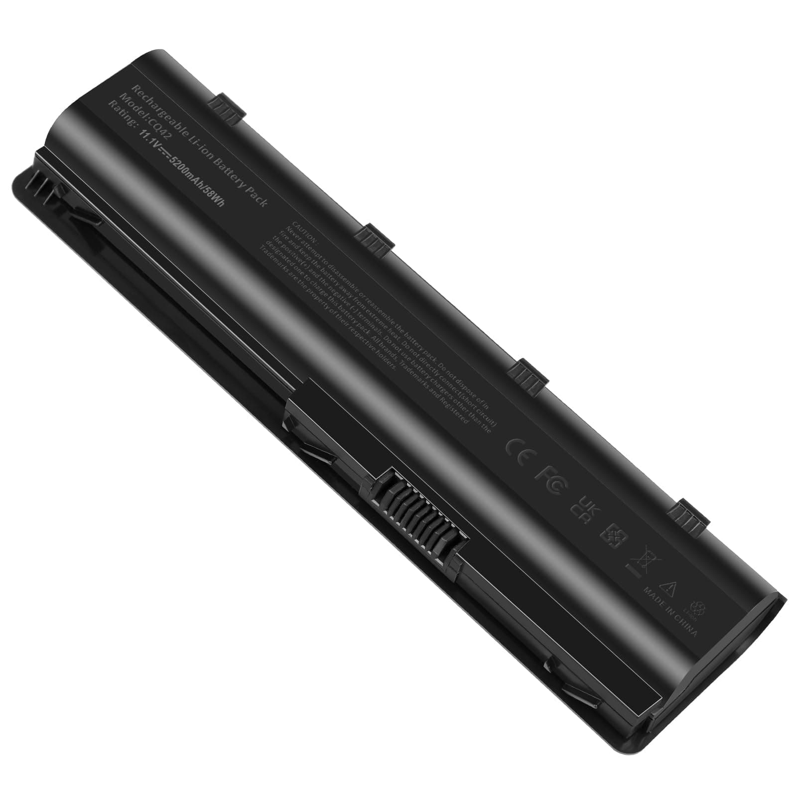 Replacement Battery for HP Spare 593553-001, fits HP MU06 MU09 Laptop Battery, Compaq Presario CQ32 CQ42 CQ43, Pavilion dm4 g4 g6 g7 DV3-4000 DV5-2000 DV6-3000 COMPAQ 435 436(5200mAh)