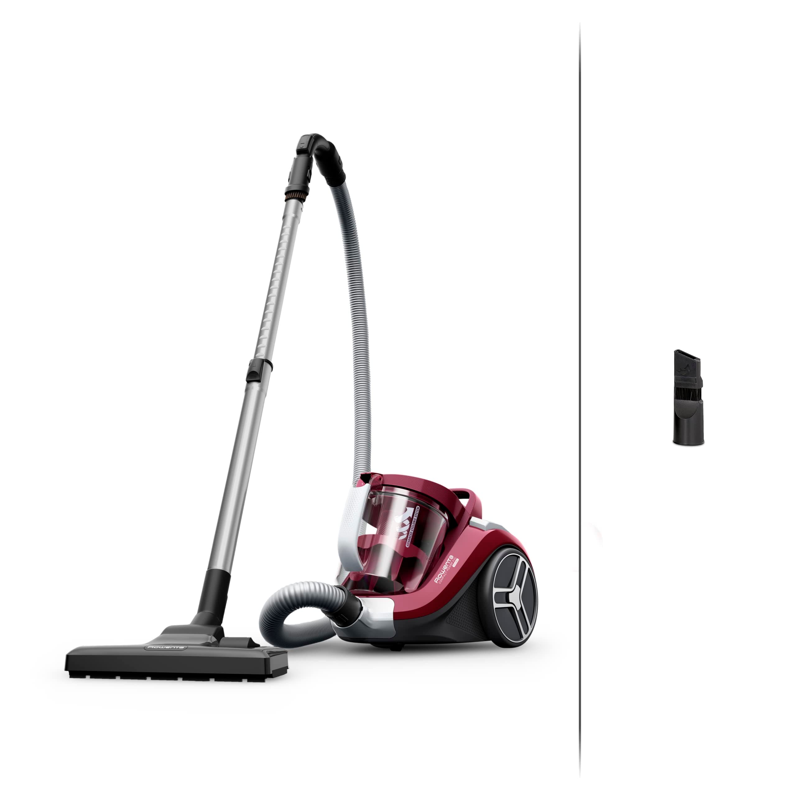 RO4B23 Compact Power XXL, Bagless Vacuum Cleaner, Red, 900 W, 2.5 Litres, 69 Decibels