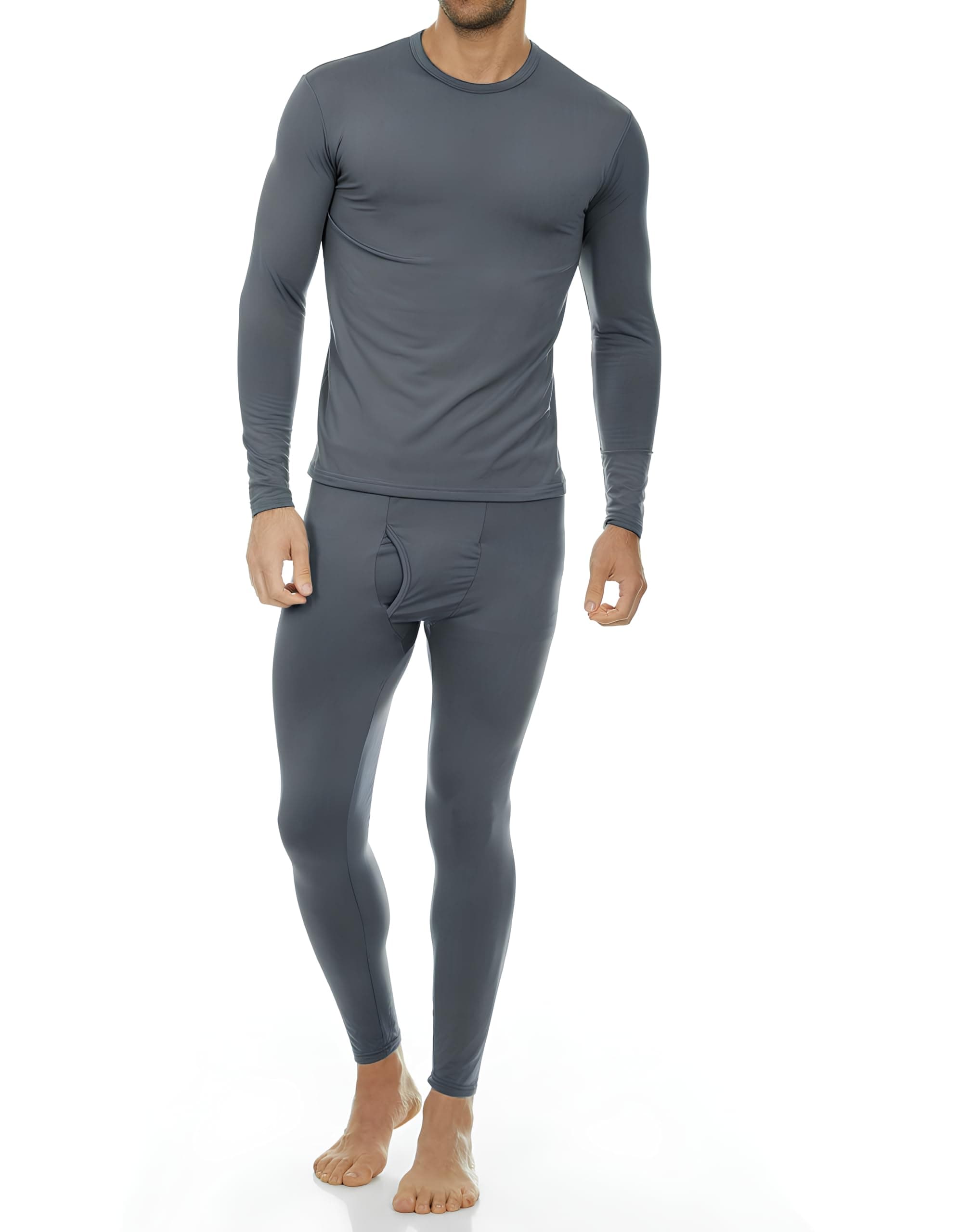 Thermajohn Long Johns Thermal Underwear for Men Fleece Lined Base Layer Set for Cold Weather