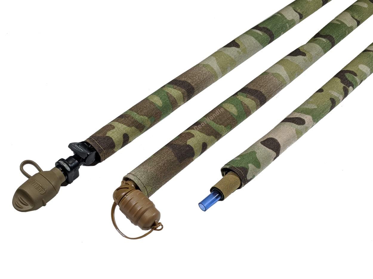 Hydration Pack Drink Tube Cover Compatible with Multicam Pattern