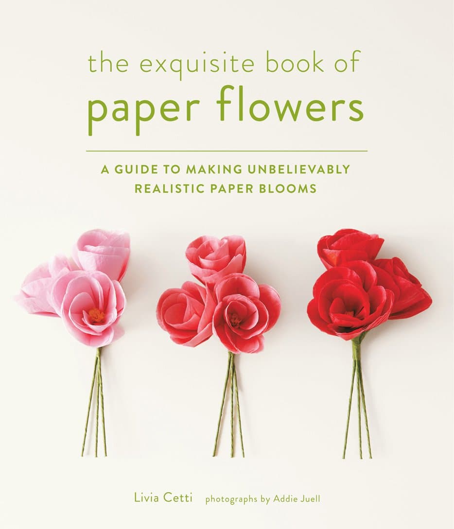 Harry N. Abrams Exquisite Book of Paper Flowers: A Guide to Making Unbelievably Realistic Paper Blooms
