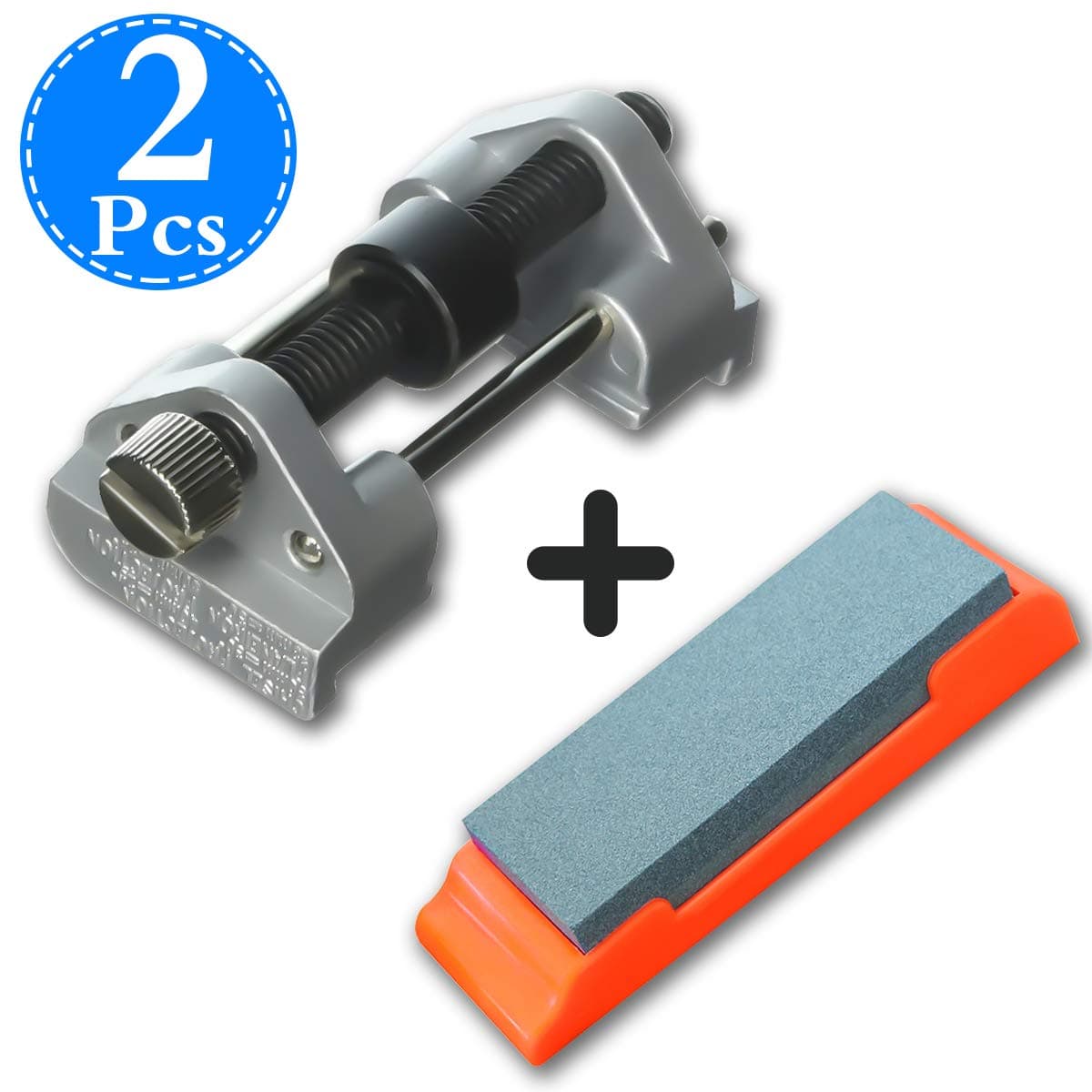 Honing Guide & Sharpening Stone for Chisels and Planes Fixed Angle Blade Sharpener Sharpening Jig Clamping Width Range 0.2''-3.2''