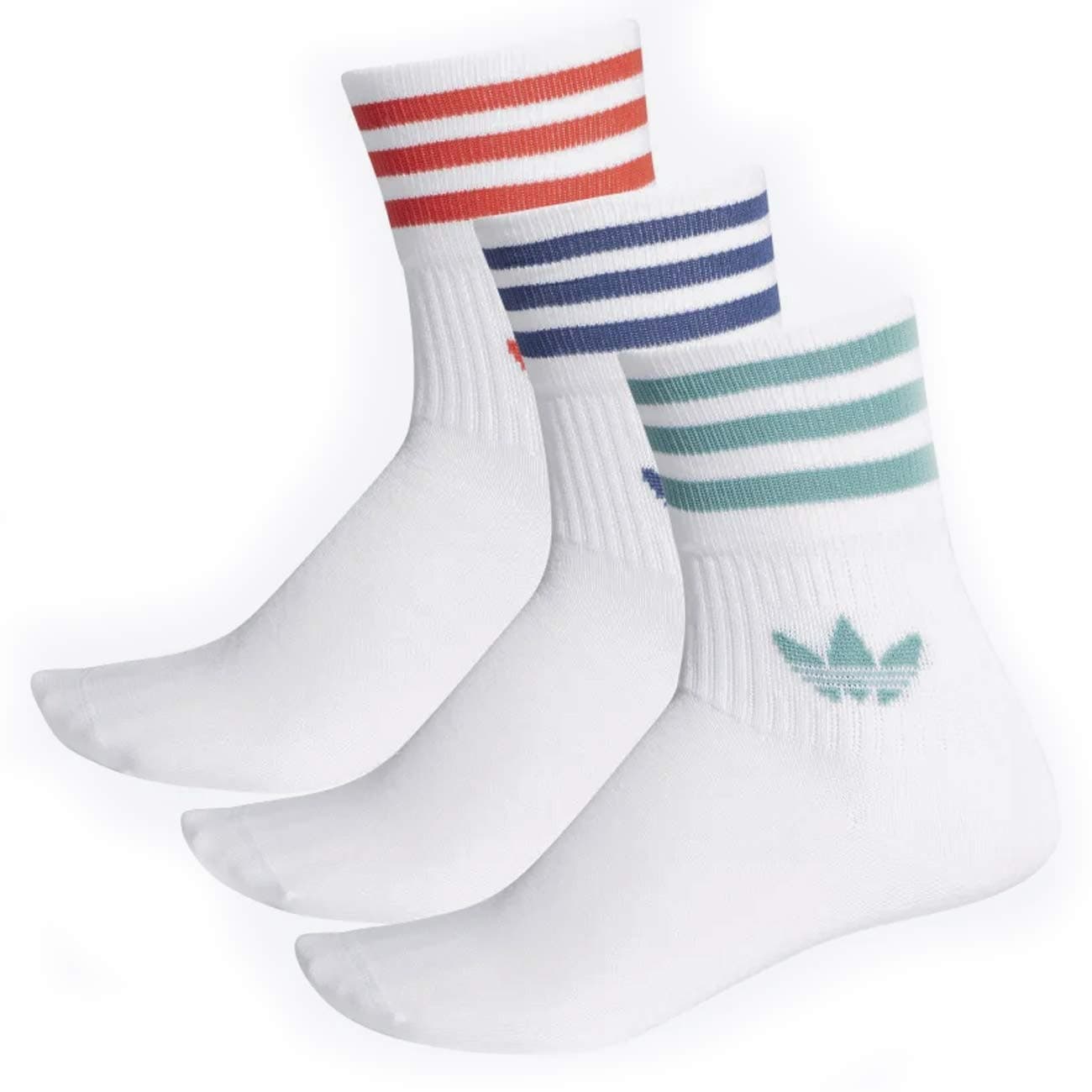 adidas Unisex Mid Cut Crw Sck_fm0639 Socks