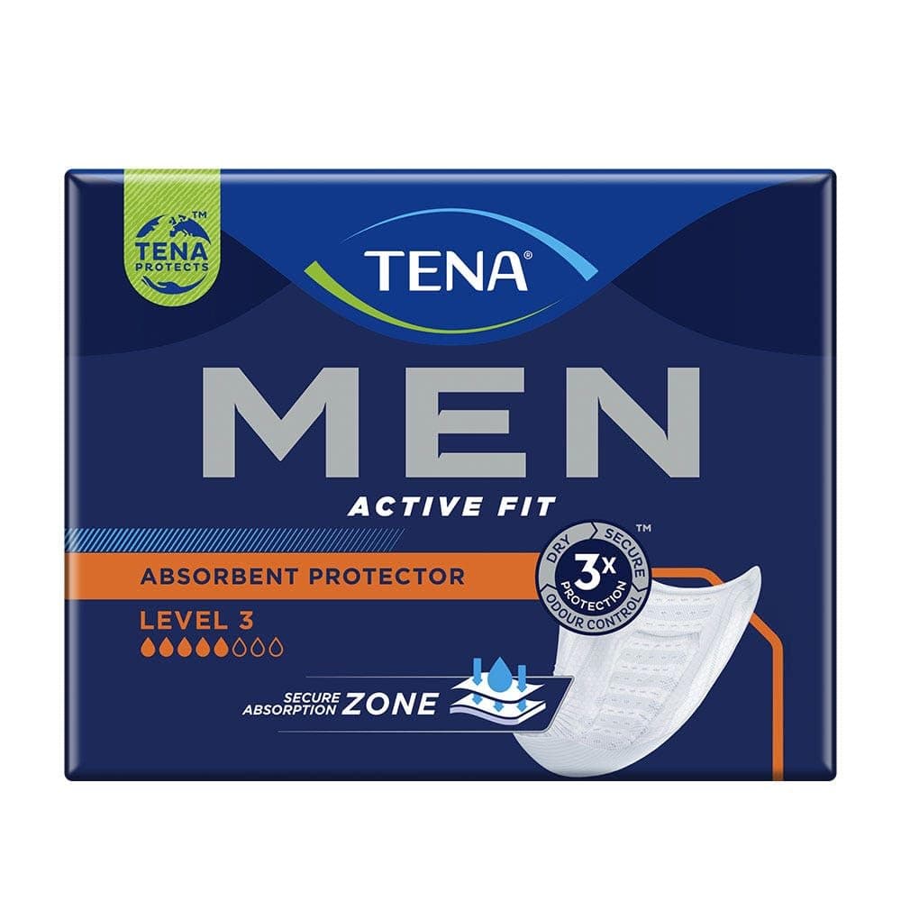 Tena Men Super Level 3, Pack of 16 Protections