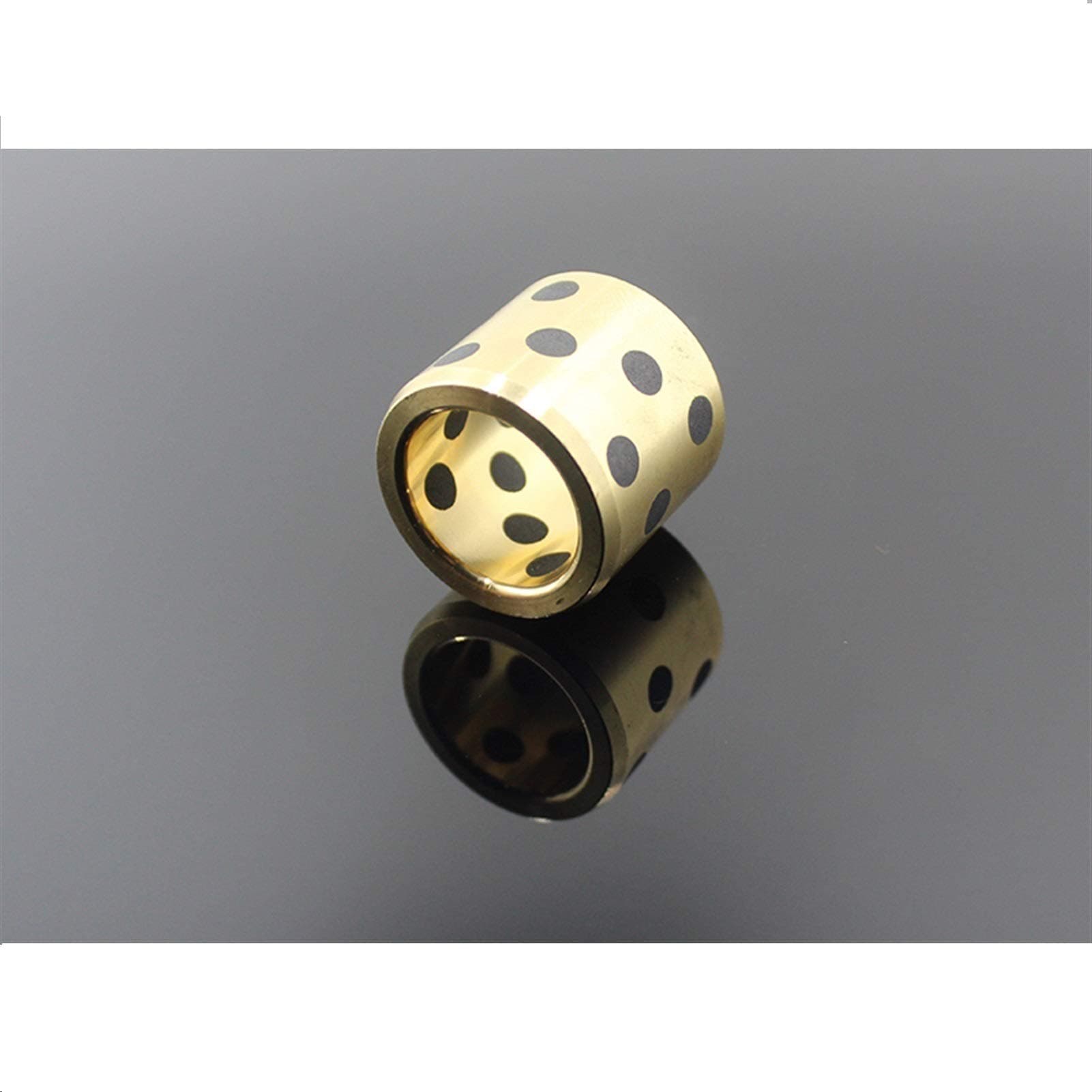 Premium JDB الصلبة تشحيم تحمل جلبة JDB121816 JDB121815 JDB121812 JDB121810 (2 قطع) محامل JDB (Diameter : JDB121812)