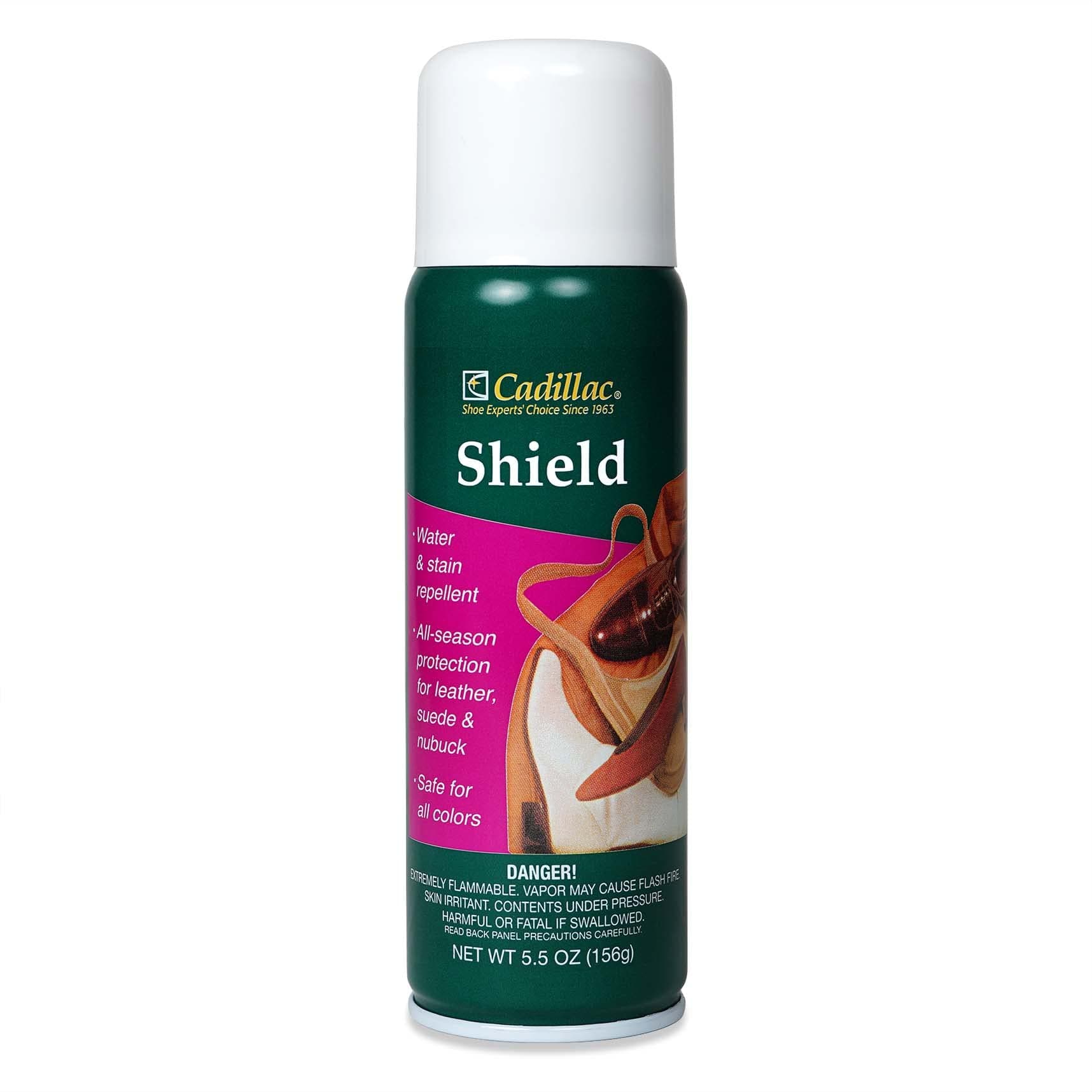 Shield Water and Stain - Leather and Fabric Protector Spray - Great for Shoes - 5.5 oz - Waterproof and Protect Suede, Leather, Nubuck, Fabric, Nylon, Polyester & More