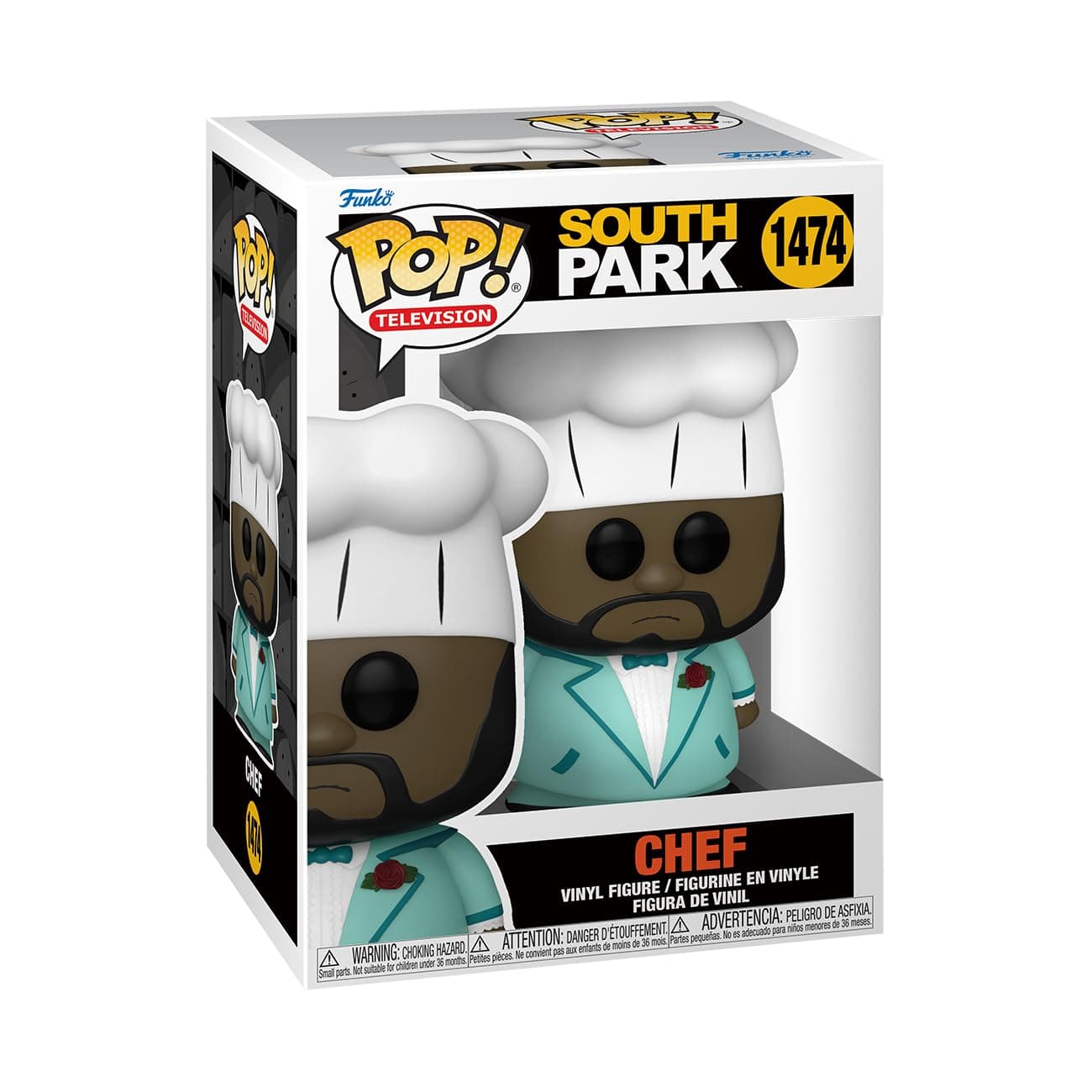 POP! TV: South Park - Chef in Suit - Collectable Vinyl Figure - Gift Idea - Official Merchandise - for Kids & Adults - Cartoons Fans - Model Figure for Collectors and Display