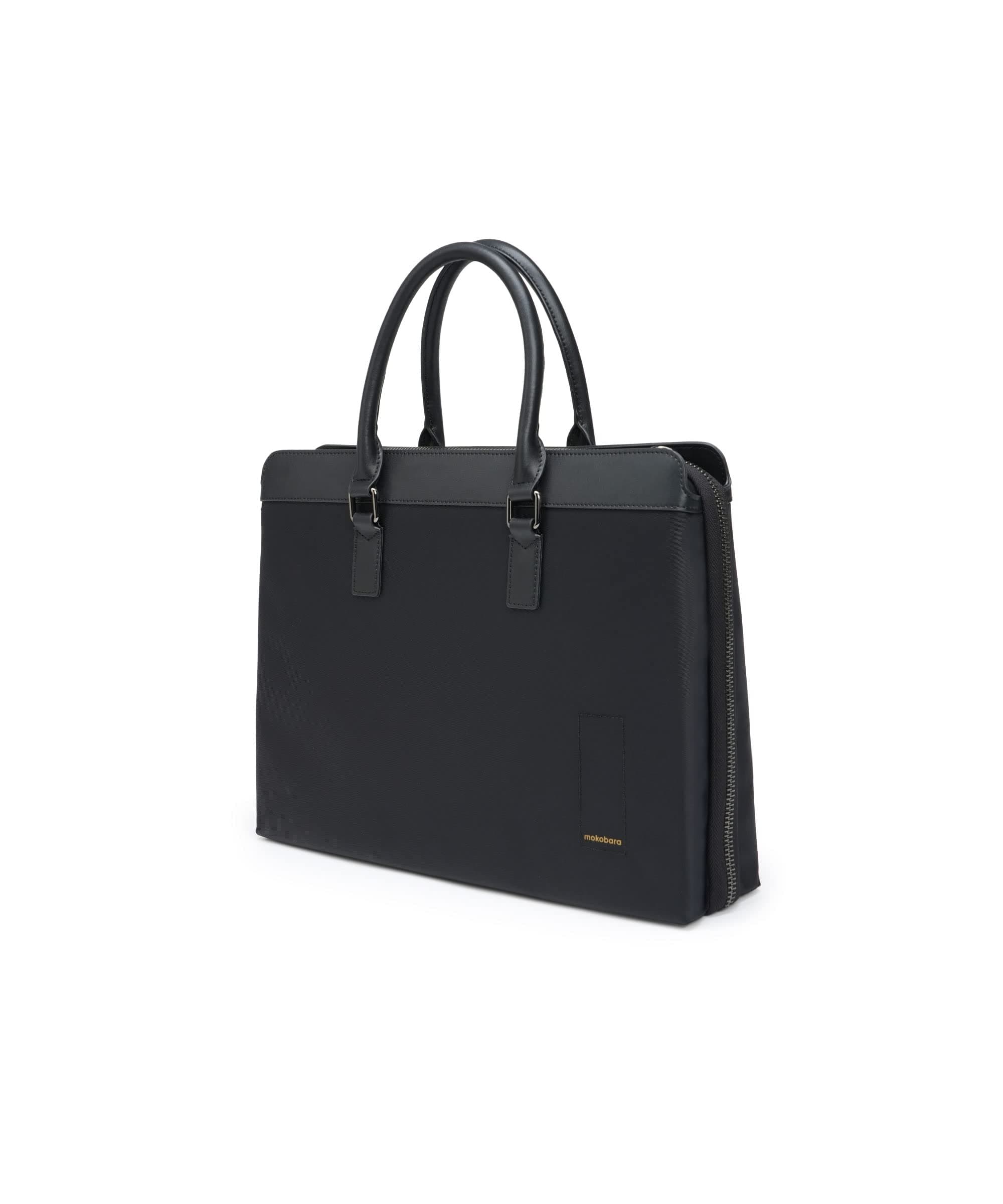 Briefcase Pro | Laptop Briefcase | Fits 16 Inch Laptop, 9L Capacity | Water-Resistant Nylon & Vegan Leather, 1.4 kg | Ideal for Work & Business Travel