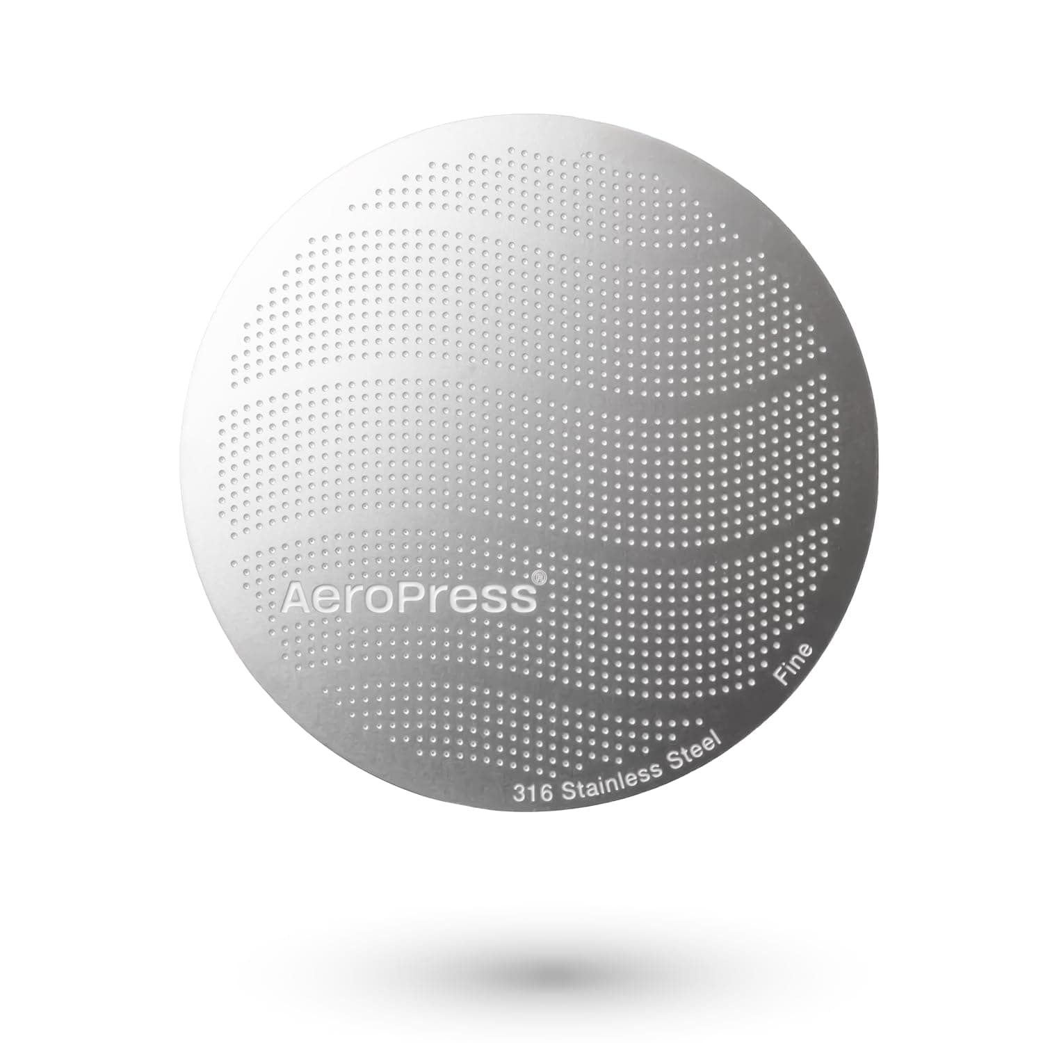 Stainless Steel Reusable Filter - Metal Coffee Filter for AeroPress Original & AeroPress Go Coffee Makers, 1 Pack, 1 Filter