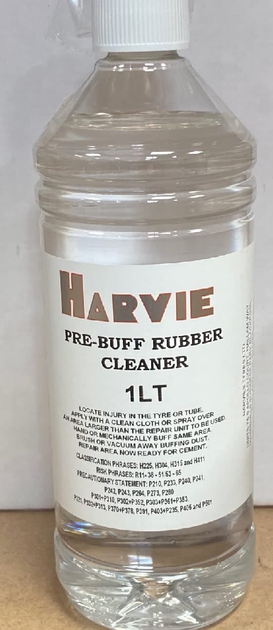 ETC4 1 LITRE LIQUID BUFFER RUBBER TYRE CLEANER CLEANING SOLVENT SOLUTION