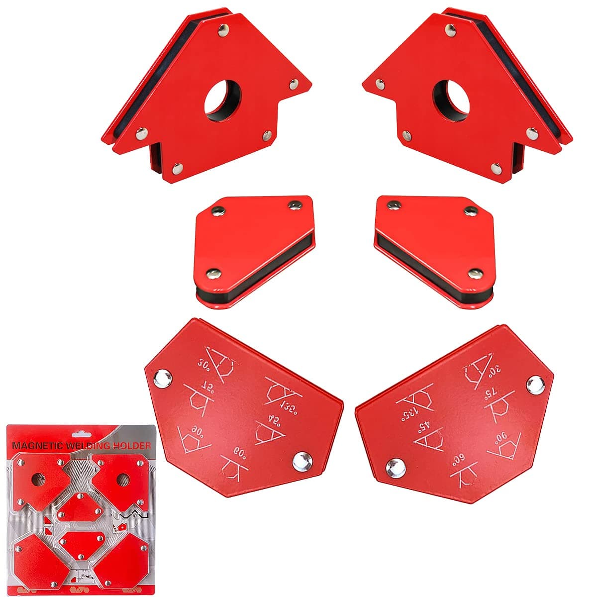 Strong Magnetic Welding Positioner Electric Welding Auxiliary Bracket Magnetic Magnet Right Angle Magnet Bevel Multi-Angle Magnet