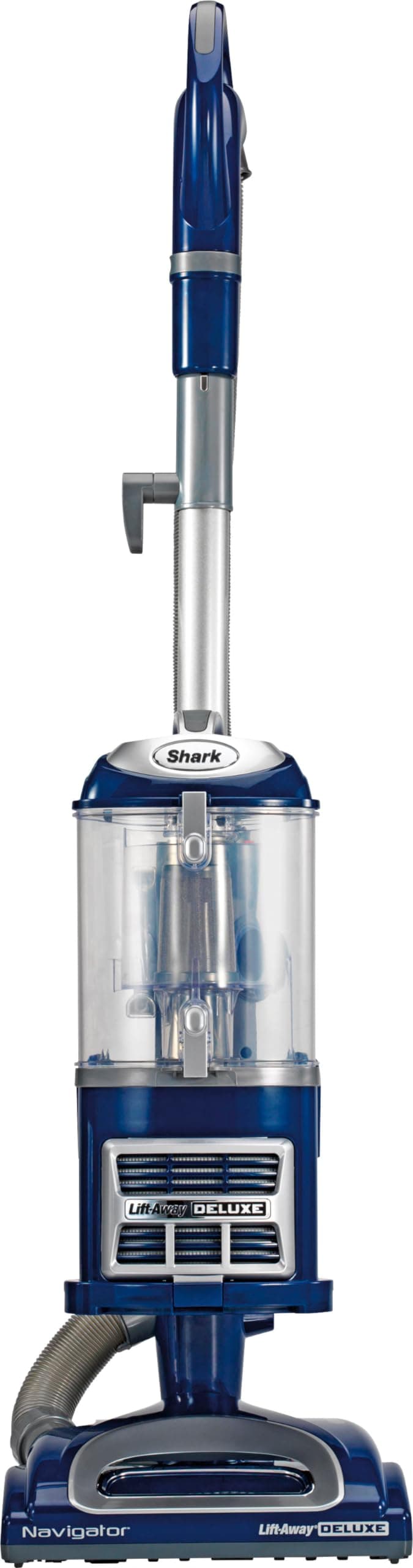 Shark NV360 Navigator Lift-Away Deluxe Upright Powerful Suction Vacuum for Hardwood Floor, Carpet, Muti-Surface Spotless Cleaning with Large Dust Cup Capacity, Swivel Steering, Blue (Renewed)