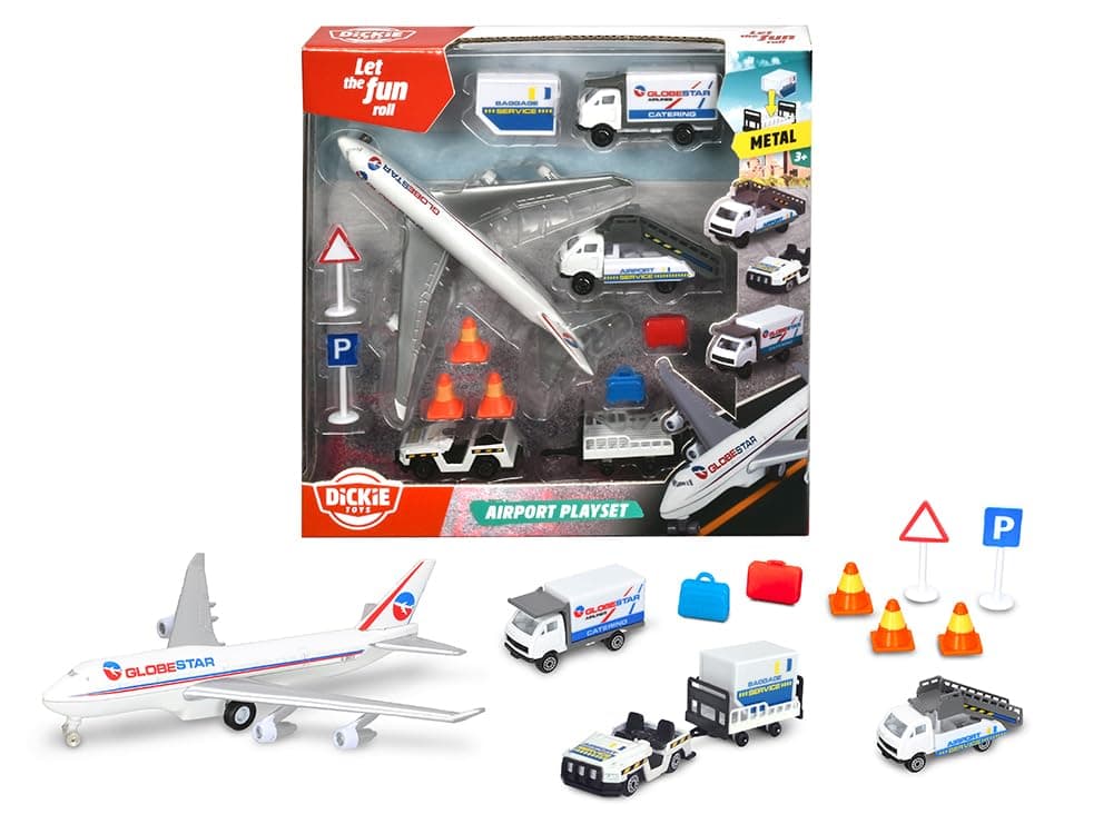 Dickie Toys Airport Playset (Multi-Colour)