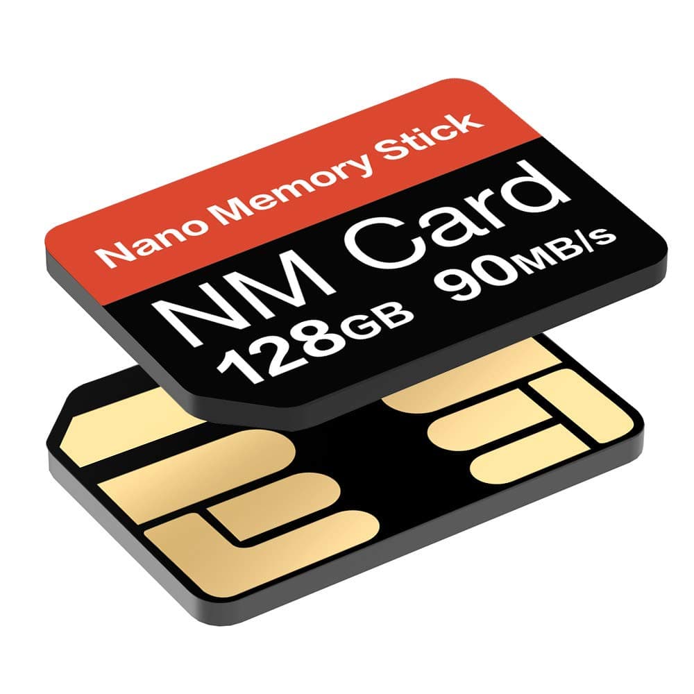 NM Card 128GB 90MB/S Nano Memory Card Nano SD Card Compact Flash Card, only Suitable for Huawei P30P30pro and Mate20 Series,Nano 128GB Card