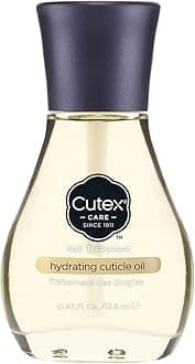 Cutex Hydrating Cuticle Oil, Formulated with Vitamin E & Sweet Almond Oil, (13.6ml) for Dry, Brittle & Rough Nails, Almond Scent, Dermatologist Tested