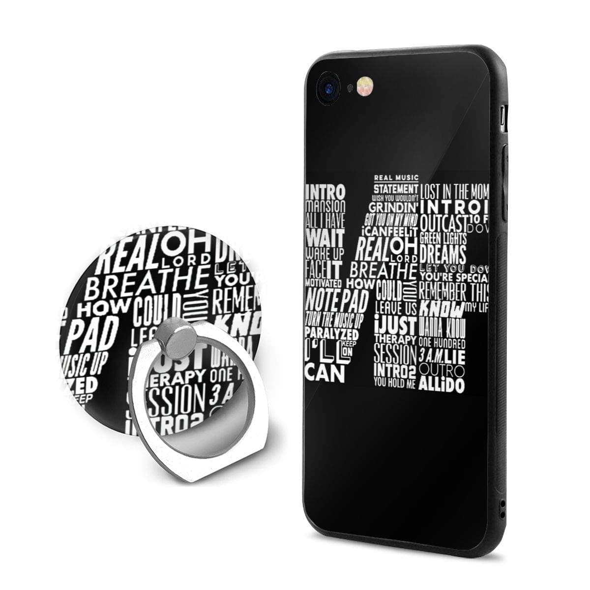 NF iPhone 7 Case,iPhone 8 Case,Protective Phone Cover Phone Case Back Cover for iPhone 7/8 Mobile Phone Shell Ring Bracket,Suitable for 4.7 Inches