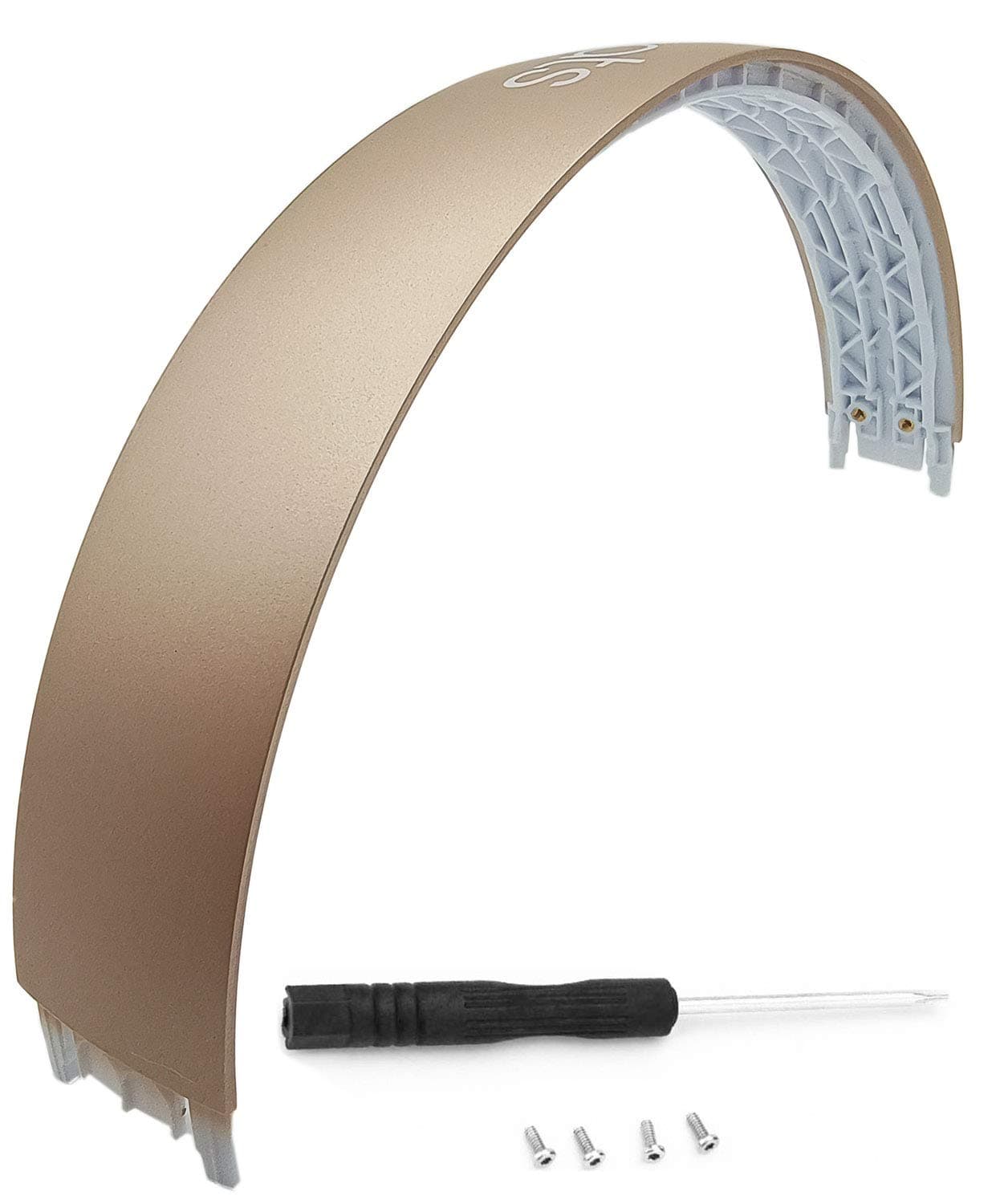 Solo3 Headband Replacement Parts Accessories Solo2 Headband Repair Kit Compatible with Solo 3.0 Solo 2.0 Wireless Top Headband (Champagne Gold)