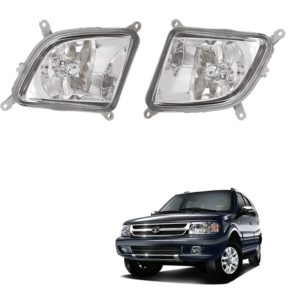 Auto Pearl Car Fog Lamp Lights for Tata Safari Dicor (FogLight_SafariDicor) - Set of 2