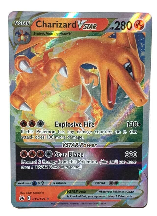Pokemon - Charizard VSTAR 019/159 - Crown Zenith - Ultra Rare Card