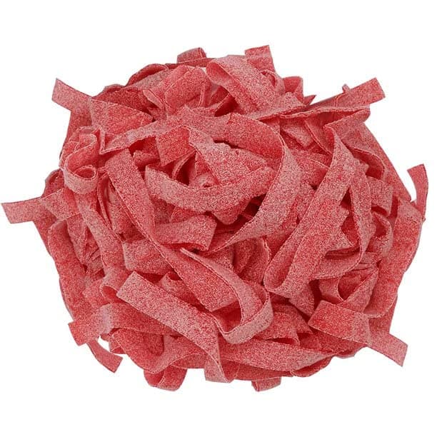 Sour Gummy Belts Candy (1 Pound, Sour Strawberry)
