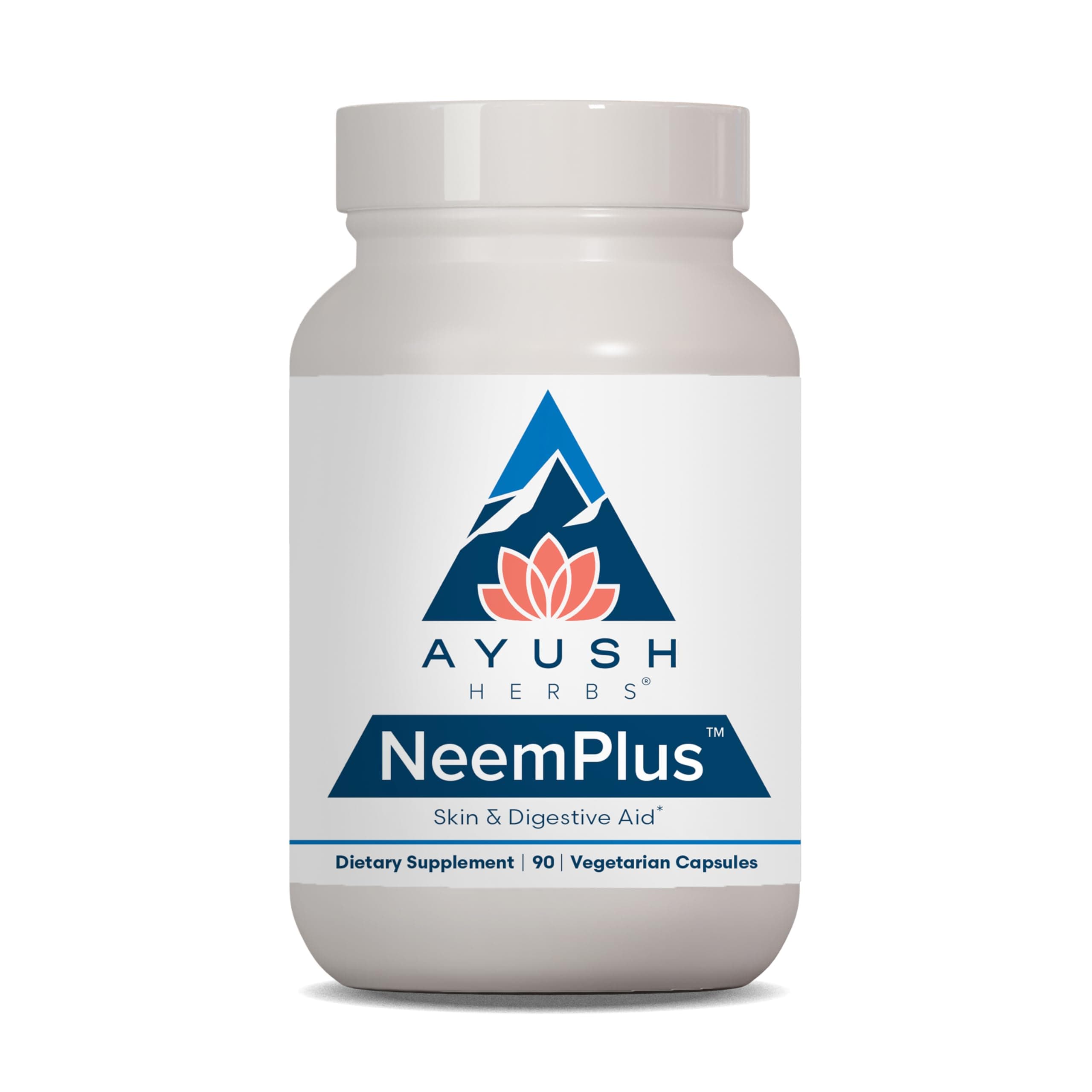 Neem Plus - Digestive Health for Women & Men, Gut Support Supplement for Stomach & Skin Health, Immune Support - 90 Servings
