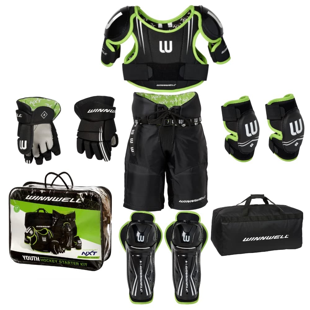 Youth Cleansport NXT Hockey Pad and Bag Starter Kit