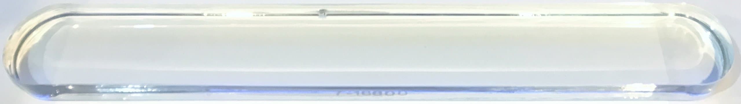 853069 7-16600 Maxos Transparent Borosilicate Safety Sight Glass, 280 x 34 x 17, Size 7