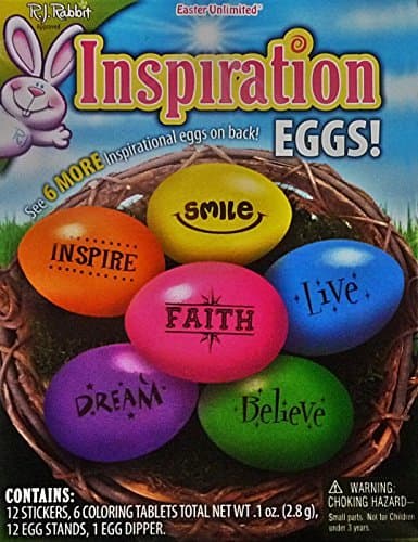 Inspiration Eggs Easter Egg Coloring and Decorating Kit by Easter Unlimited