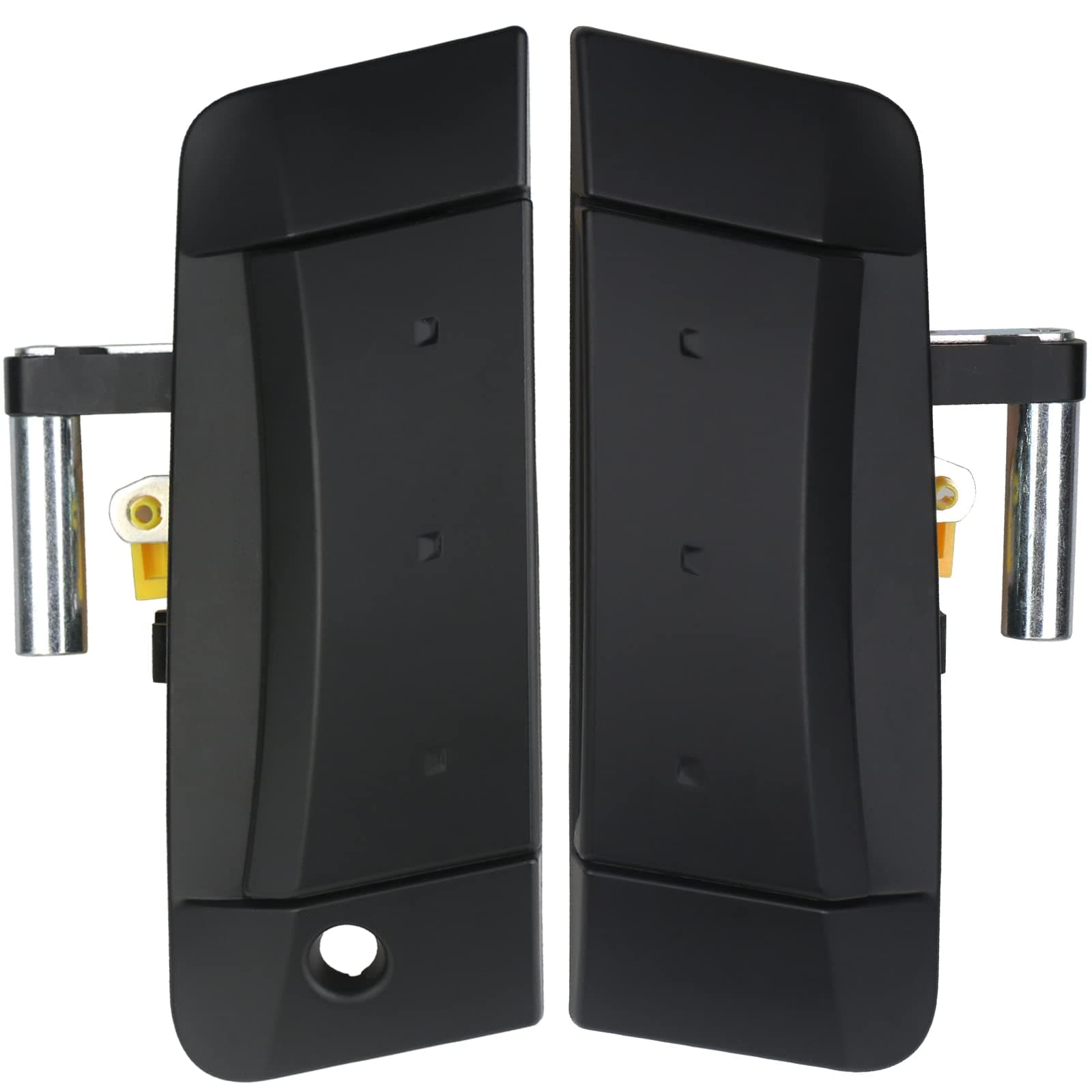 350Z Exterior Door Handle Matte Black Compatible with Nissan 350Z Left Driver Side & Right Passenger Side Door Panel 2003-2009 Replaces 80607-CD41E 80606-CD01E