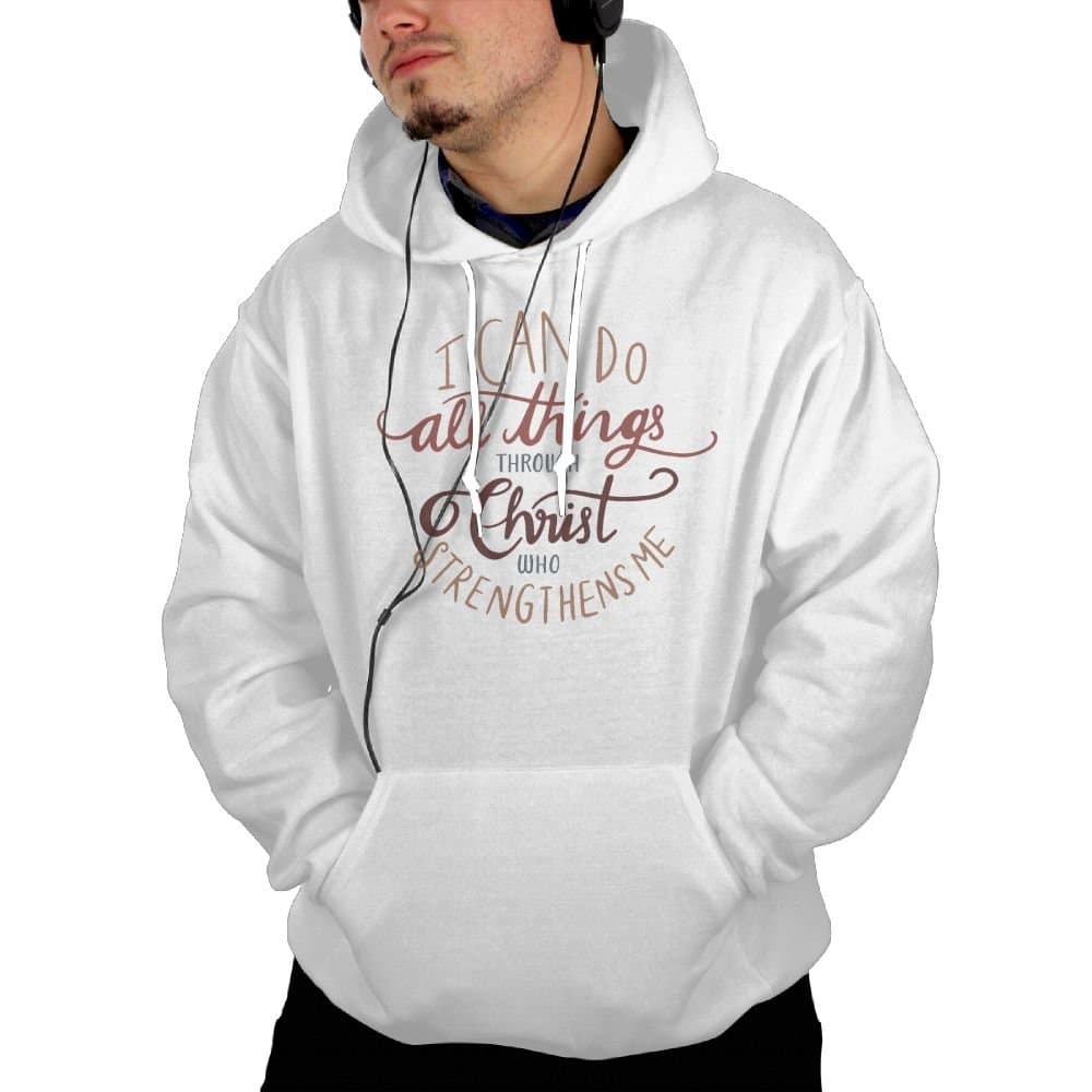 Men I Can Do All Things Through Christ Outfitter Hoodie Hoodies