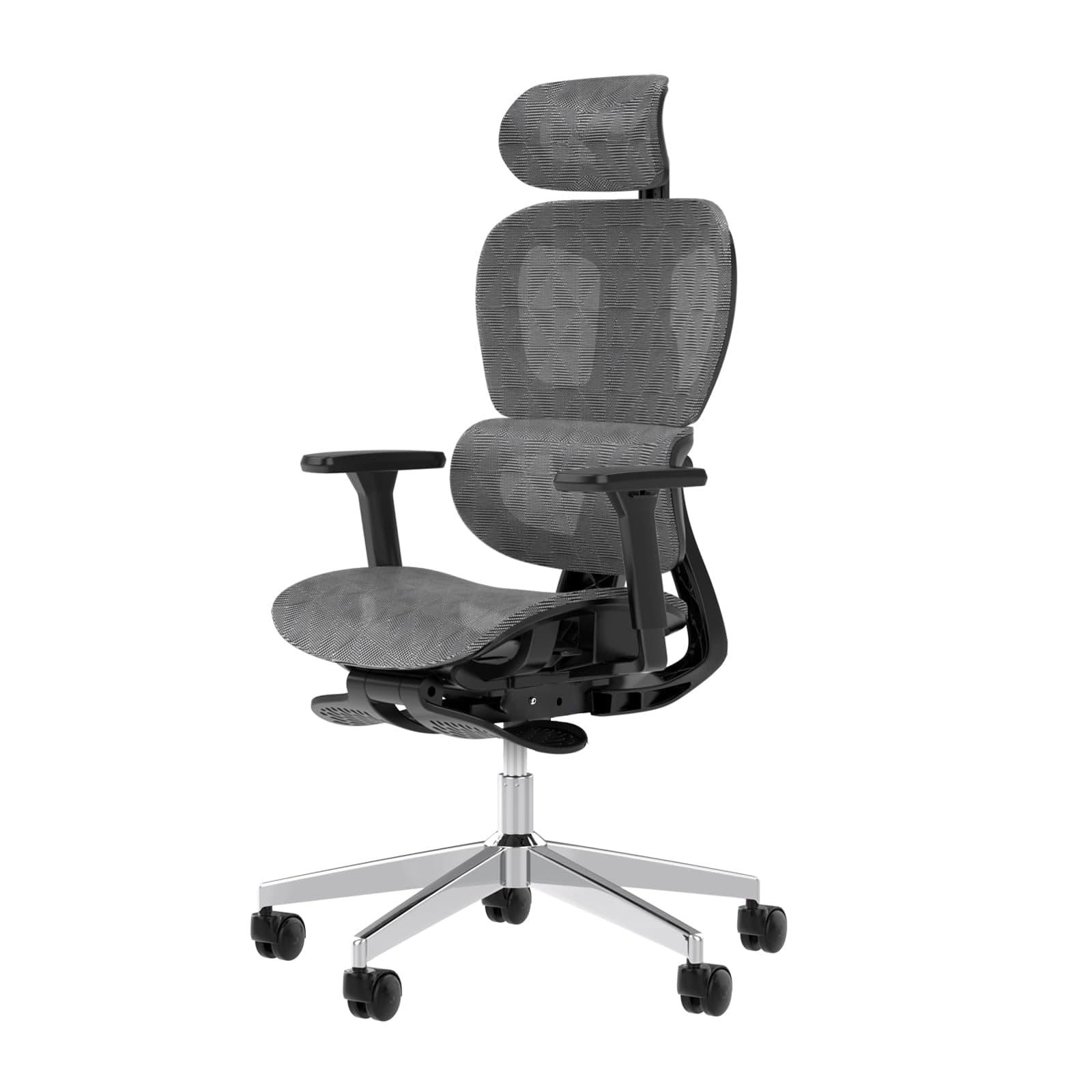 PatioMage Ergonomic Mesh Office Chair with 3D Adjustable Armrest,High Back Desk Computer Chair Ergo3d Ergonomic Office Chair with Wheels for Home & Office Darkgrey