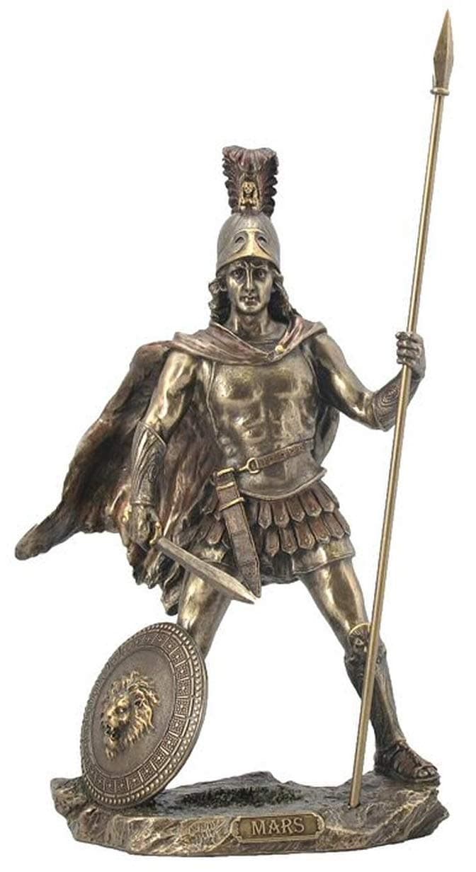 (Bronze) - Sale - Mars/Ares Statue Sculpture - Roman God of War