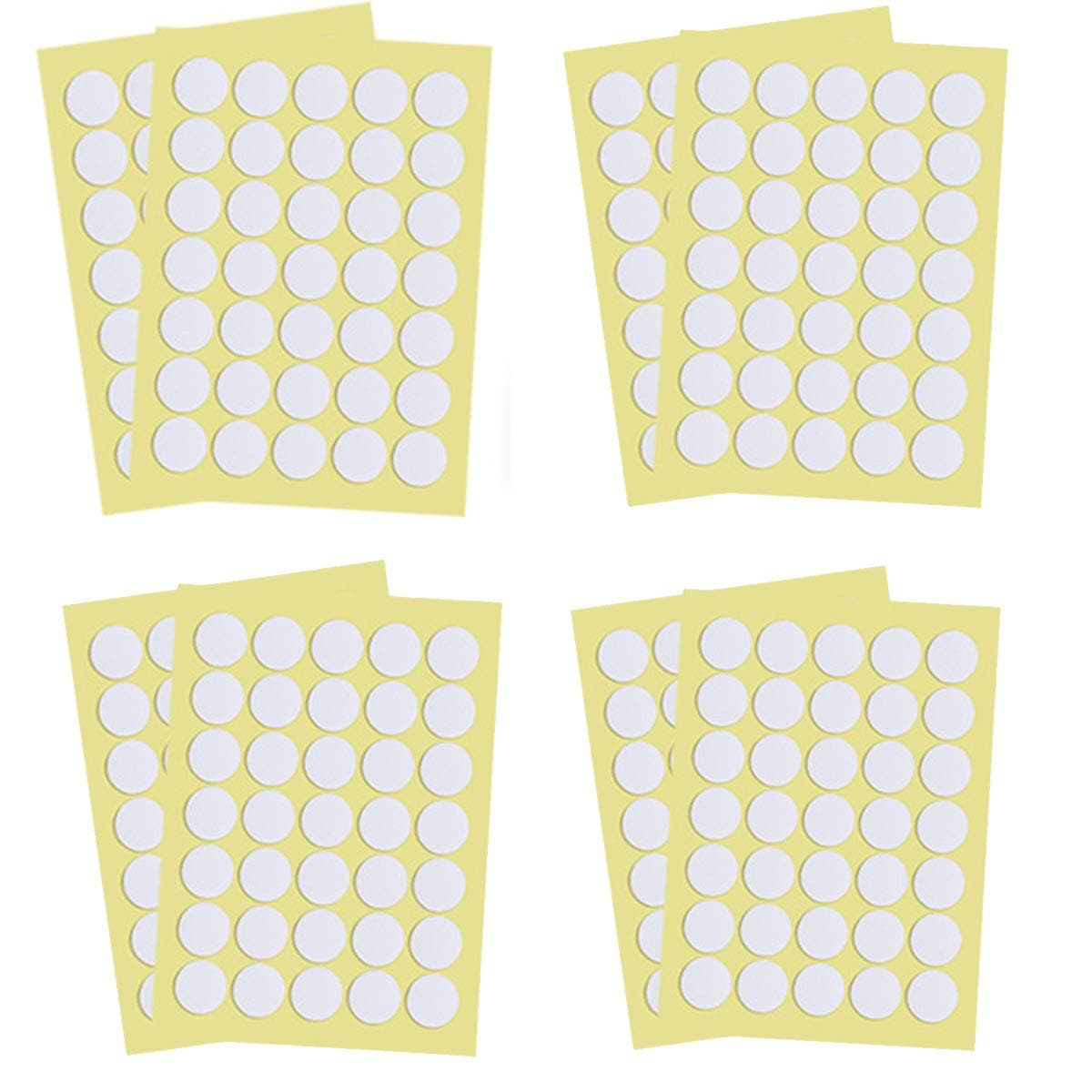 Tangser Candle Wick Stickers for Candle Making, 420 Pieces, Diameter 0.79 Inch, Made of Heat Resistance Double-Sided Stickers