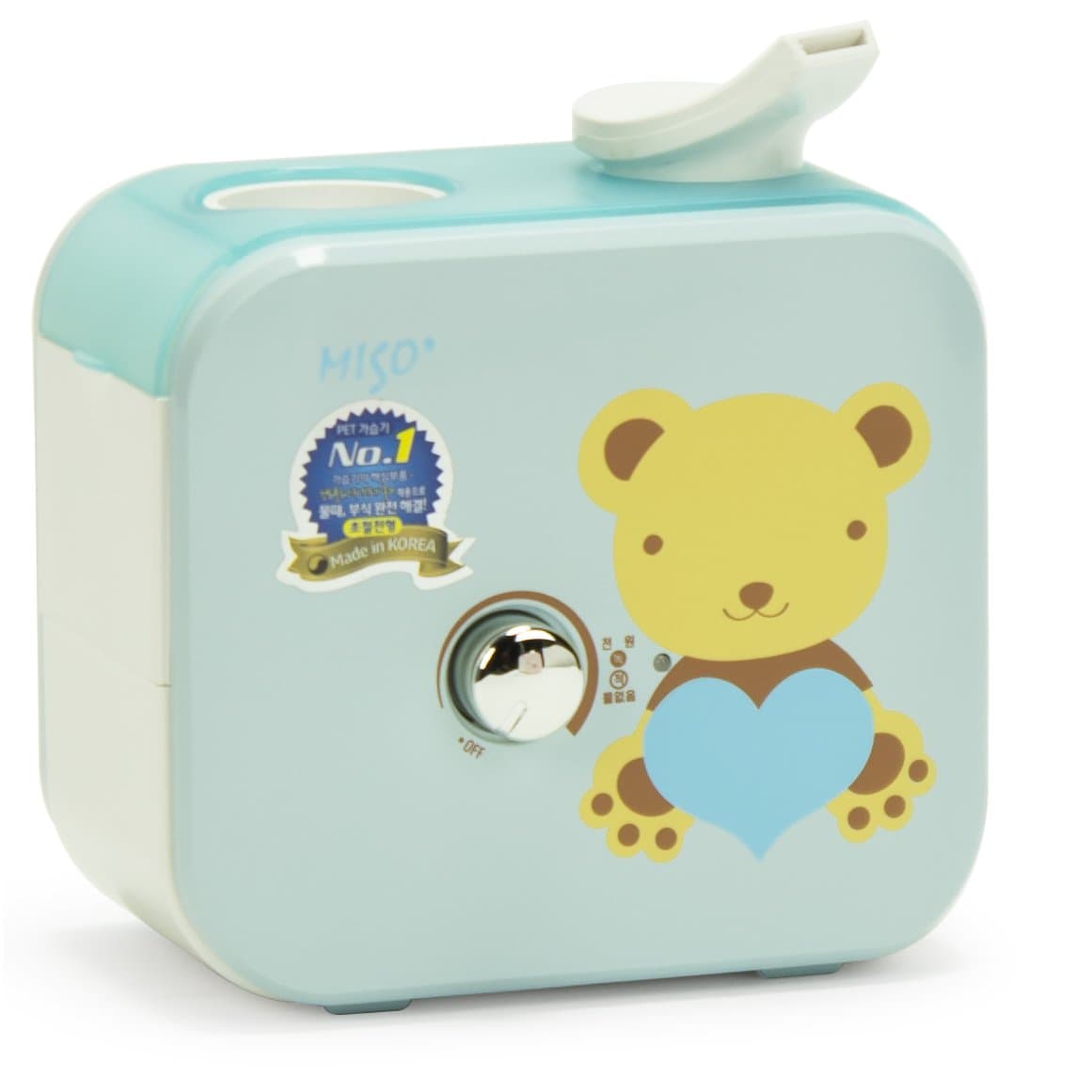 Mini Bear Personal Ultra-compact Air Humidifier - Cool Mist (Blue)