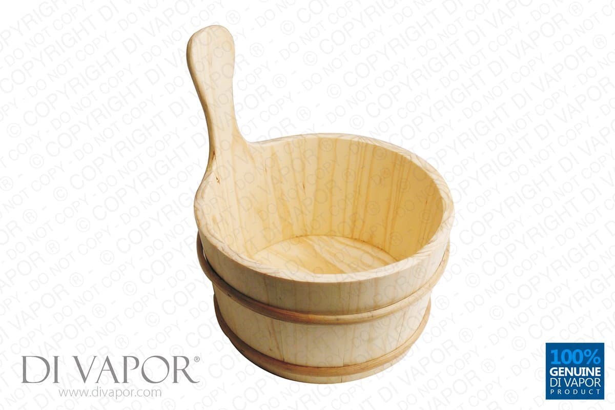 Di Vapor Handmade Wooden Sauna Pale/Bucket - Conventional Scandinavian Style