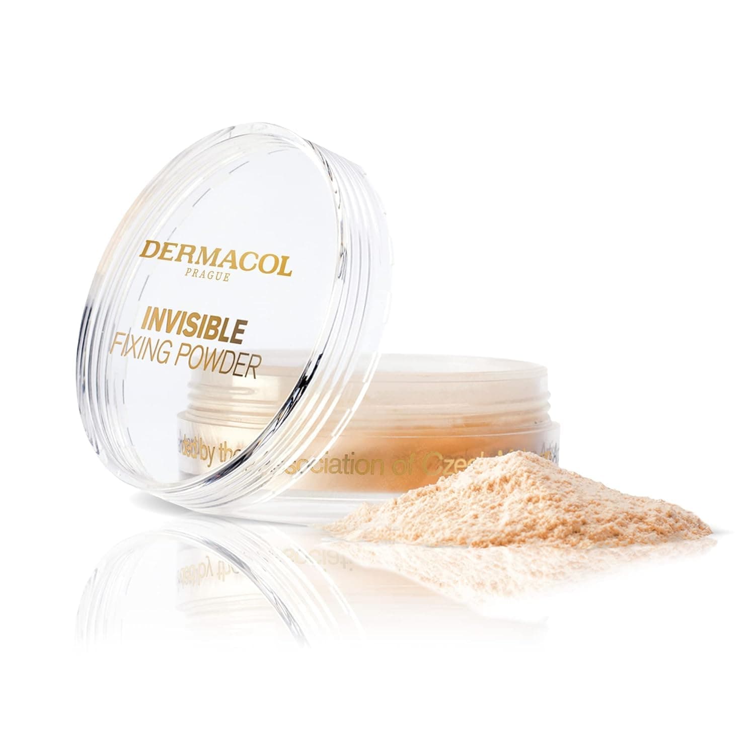 (Natural) - Dermacol Invisible Fixing Powder Natural 13 gr