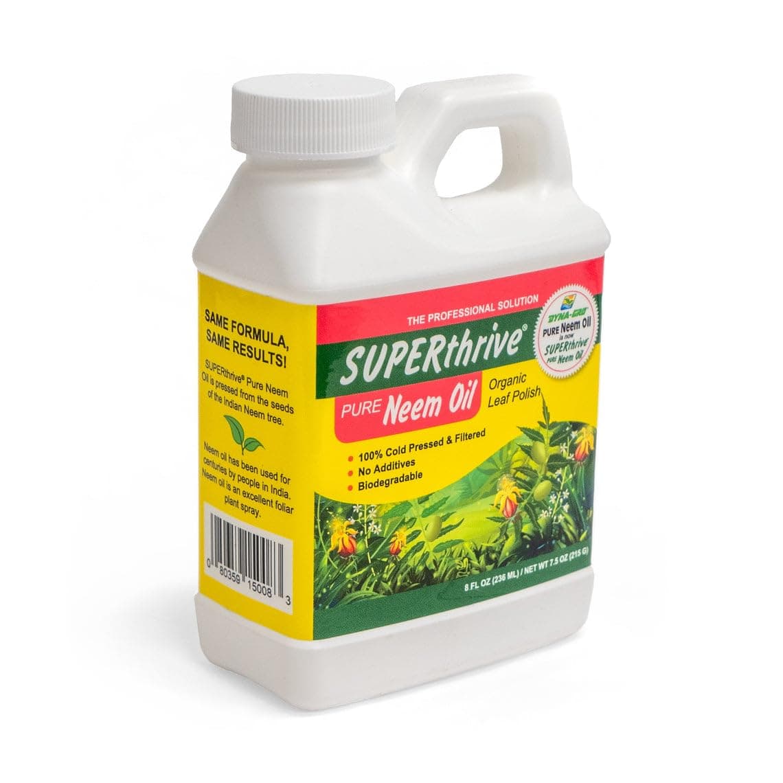 SUPERthrive Neem Oil Fertilizer - Natural Leaf Care for Plants - 8 Fl Oz
