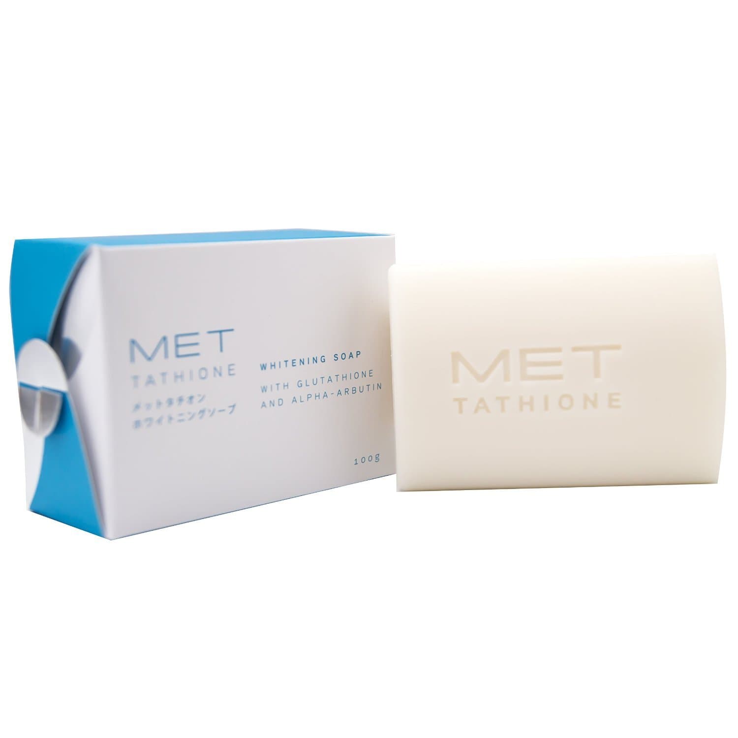 Met Tathione Whitening Soap With Glutathione and Alpha-Arbutin - 100g by Beyond Perfection