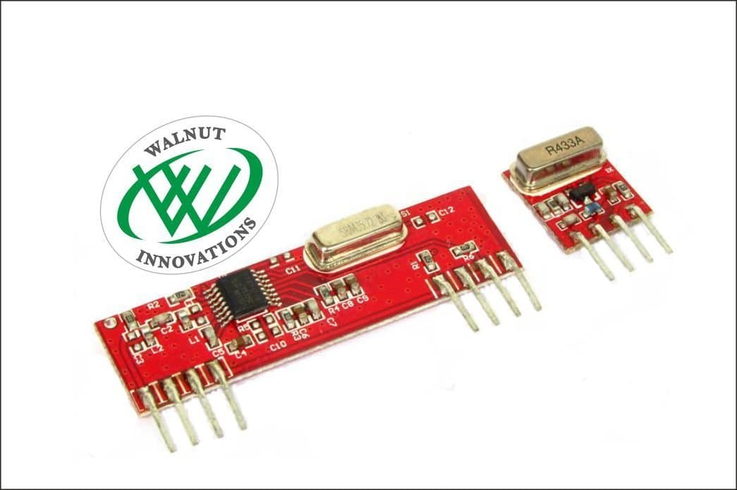 Walnut Innovations 433Mhz RF Wireless Transmitter Receiver Module