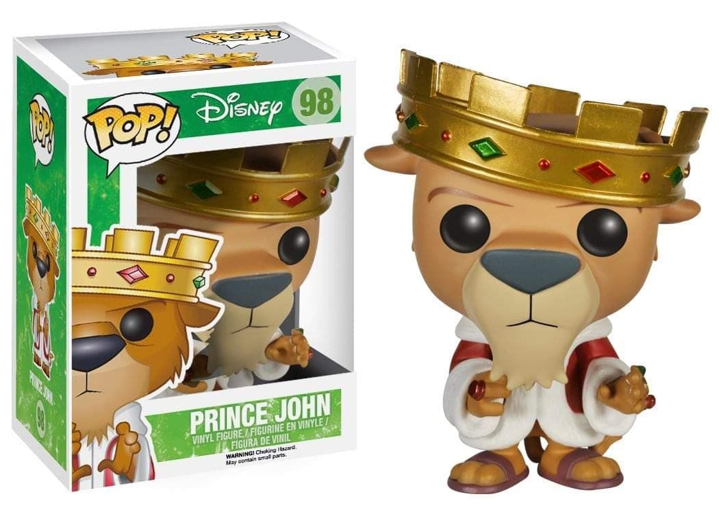 Funko POP Disney: Robin Hood - Prince John Action Figure