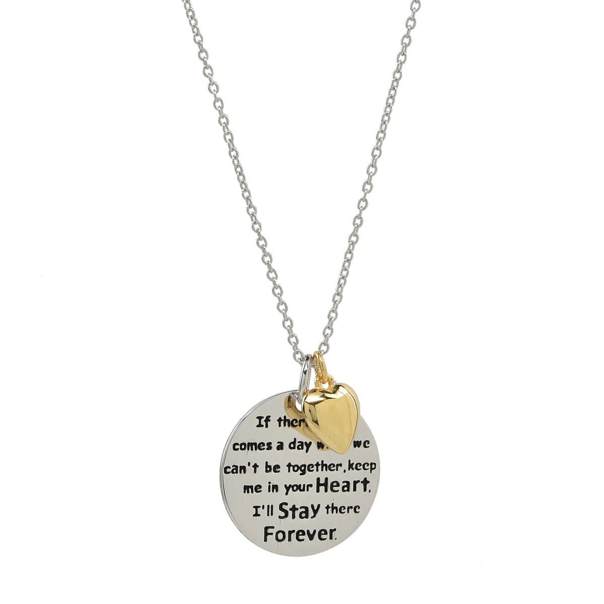 Steal My Heart If There Ever Comes A Day When We Can't Be Together… Pendant Necklace