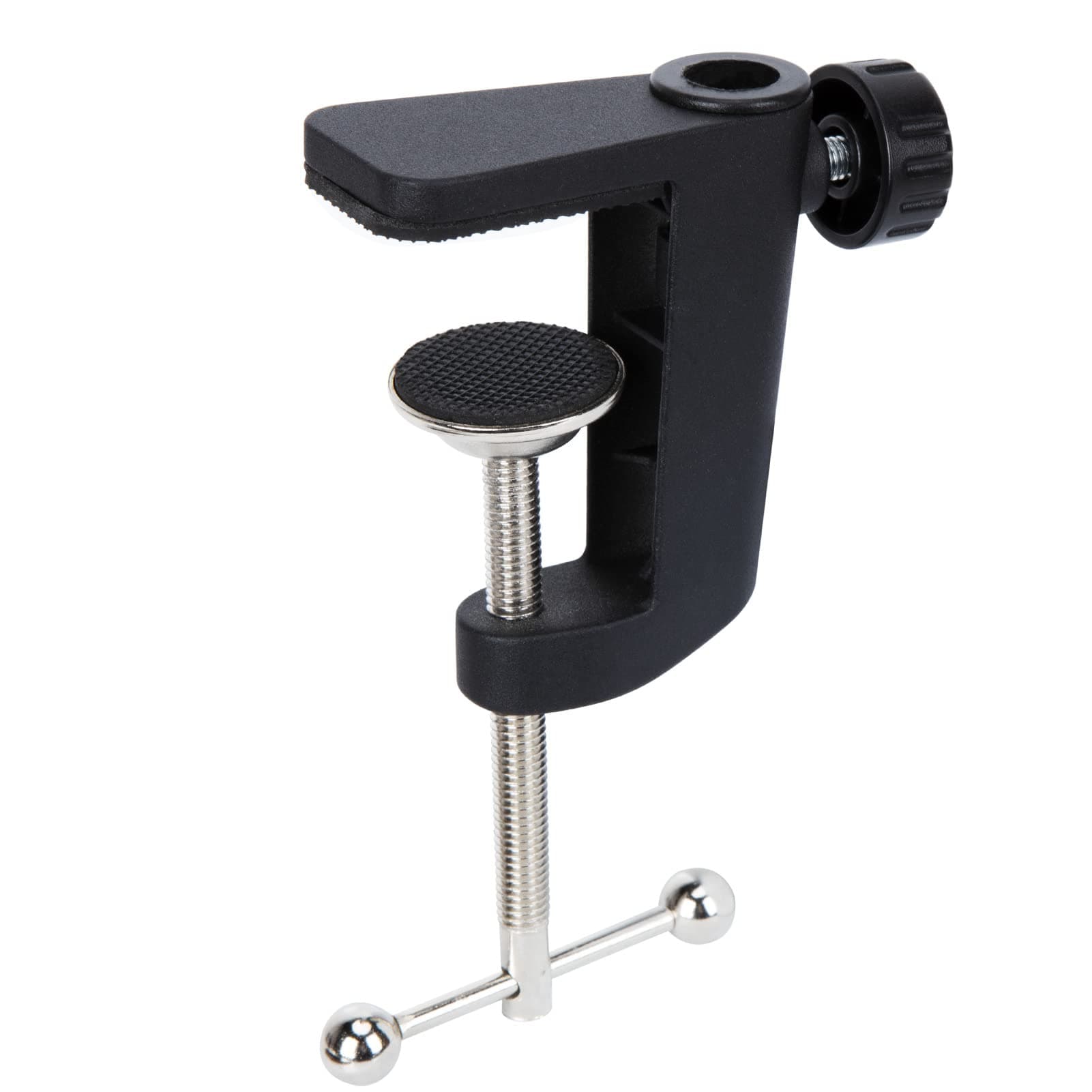 SUNMON Metal Desk Clamp For Microphone Suspension Boom Scissor Arm Stand Holder with Adjustable Screw