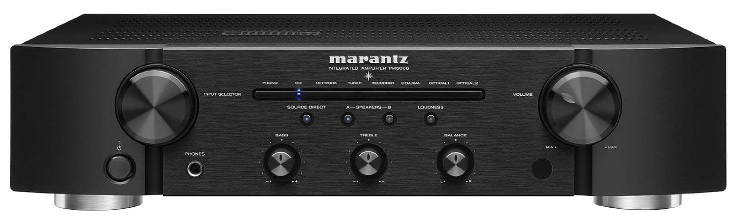 MARANTZ PM6006 2-Ch x 60 Watts Integrated Amplifier w/ D-to-A Converter (Renewed)