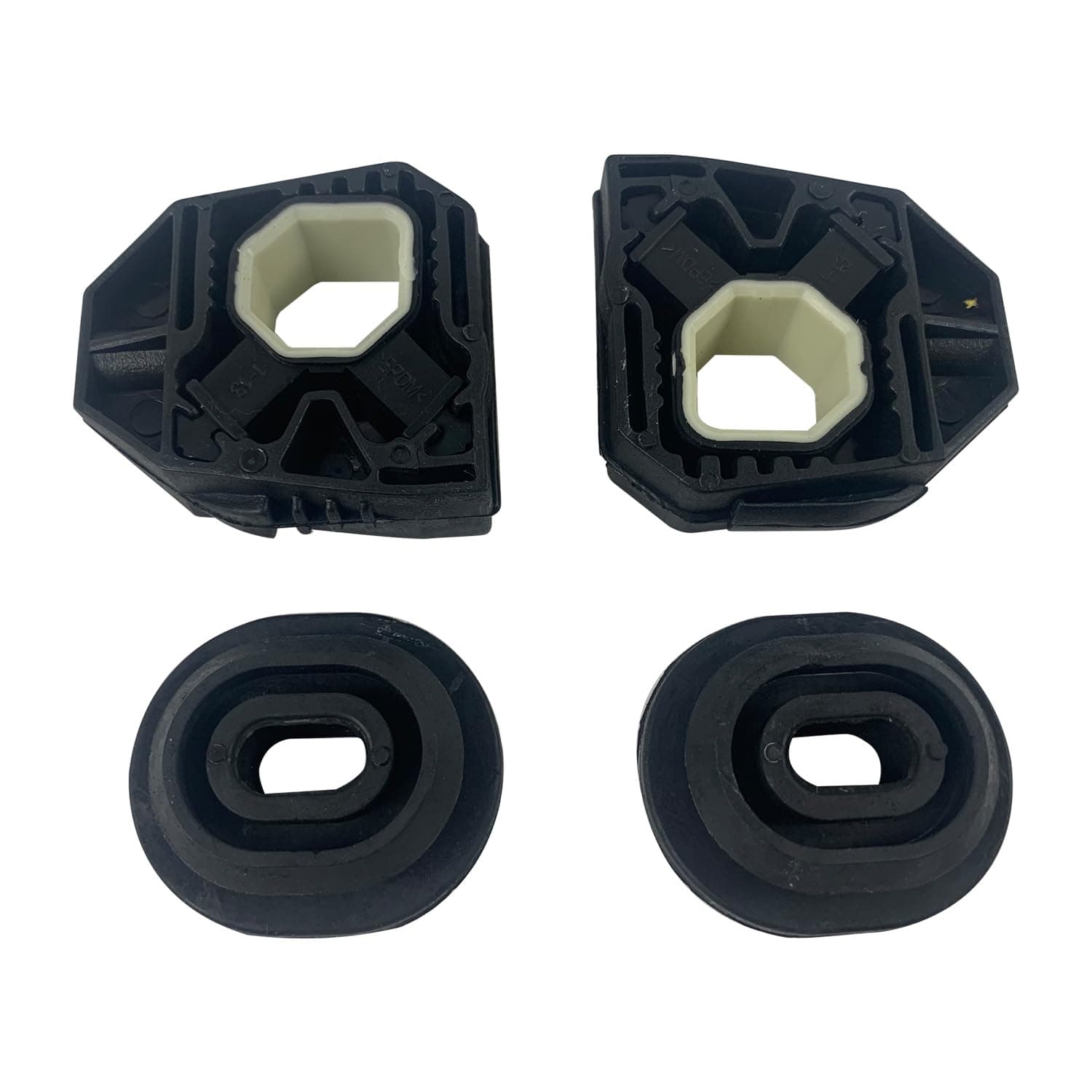 IBESTWOLF Upper & Lower Radiator Mount Set for Audi TT A3 for VW Passat Jetta Golf GTI Tiguan Eos